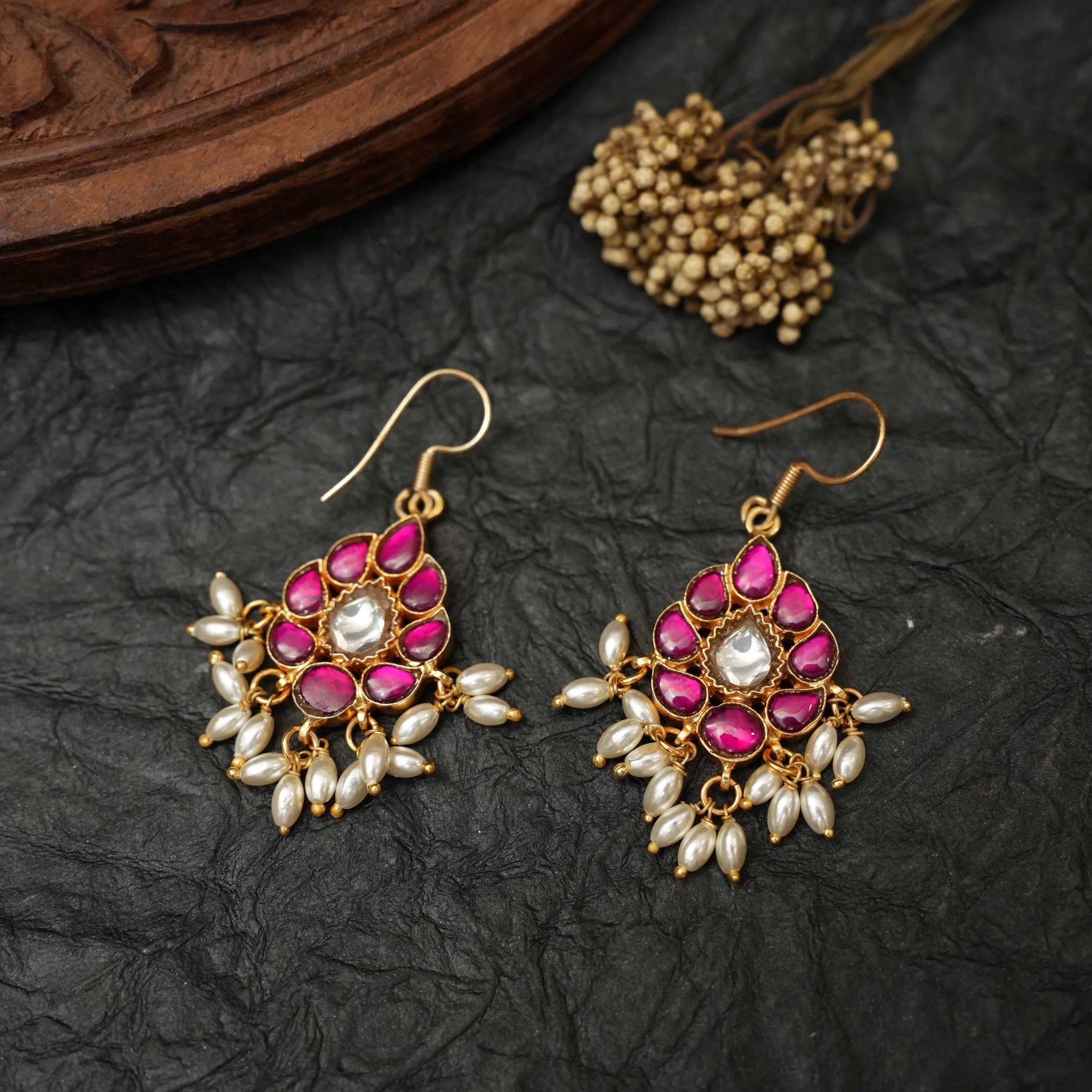 Elenaor Silver Hoop Earrings