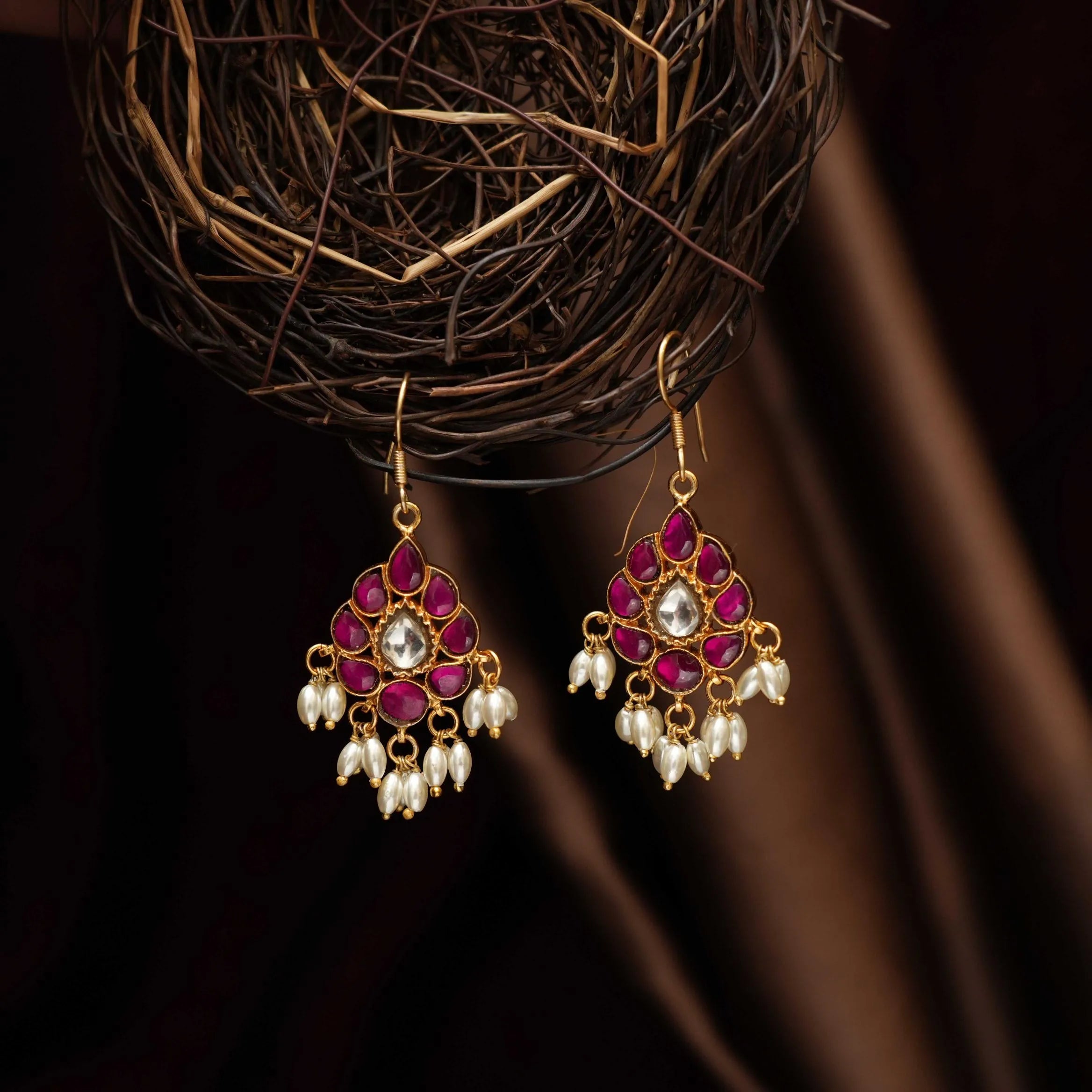 Elenaor Silver Hoop Earrings