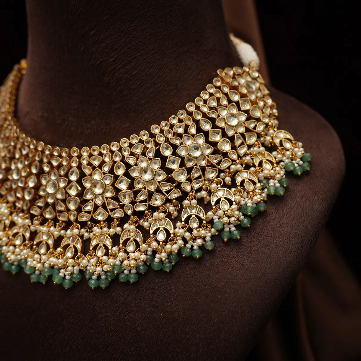 Eleonara Statement Polki Necklace