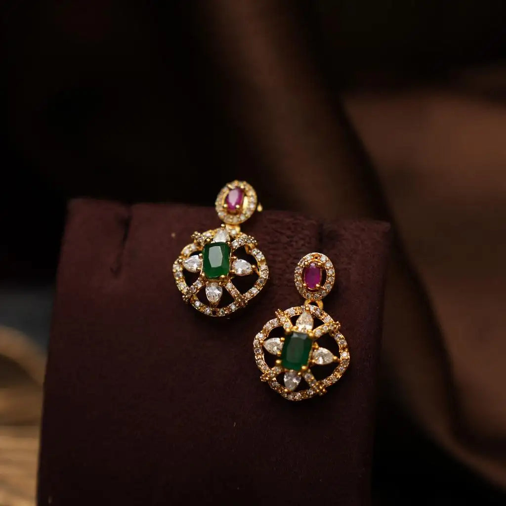 Elina Zircon Earrings