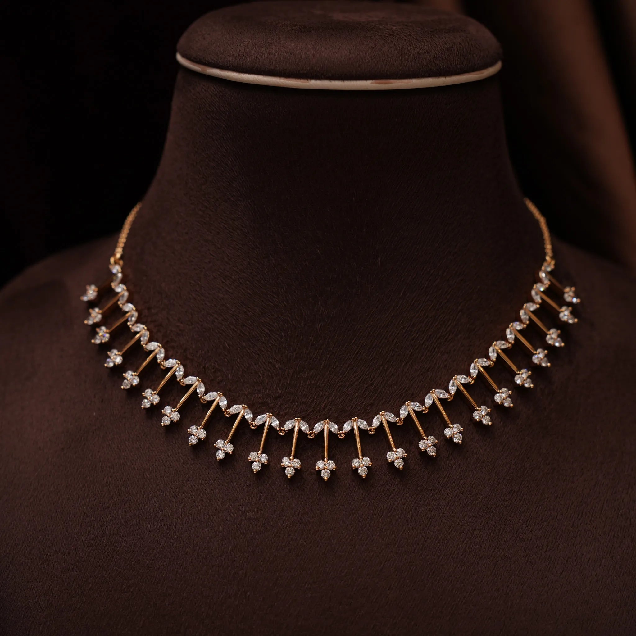 Elina Zircon Necklace