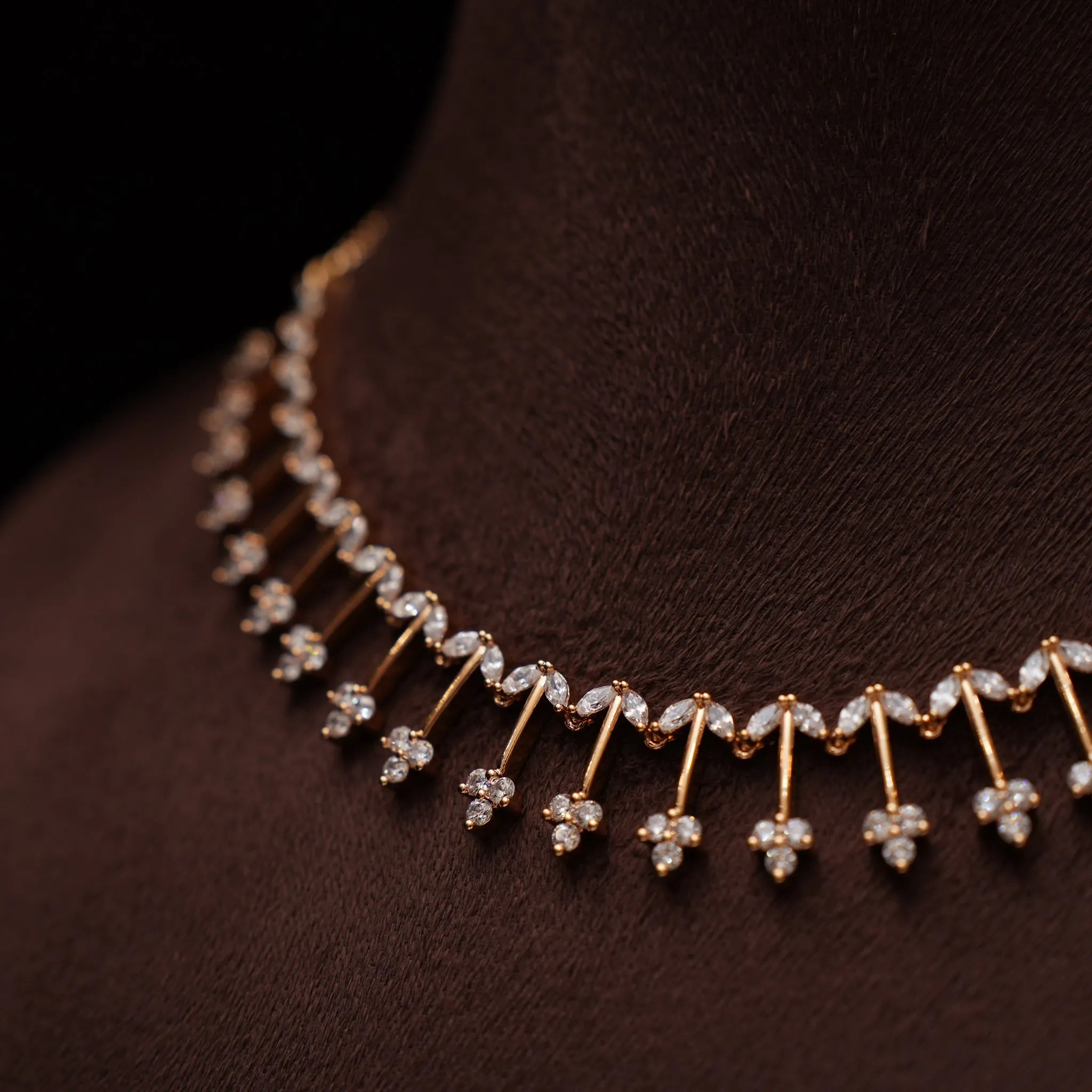 Elina Zircon Necklace