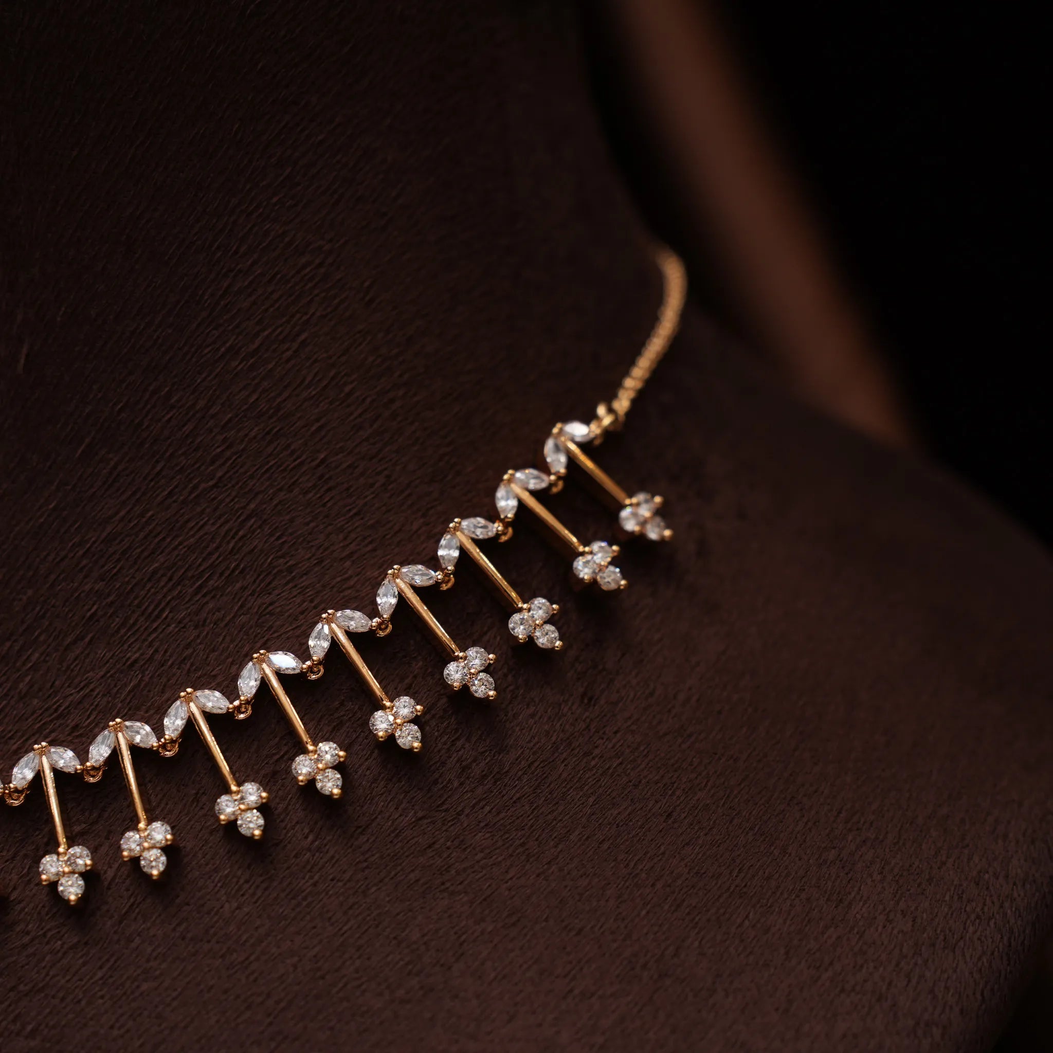 Elina Zircon Necklace