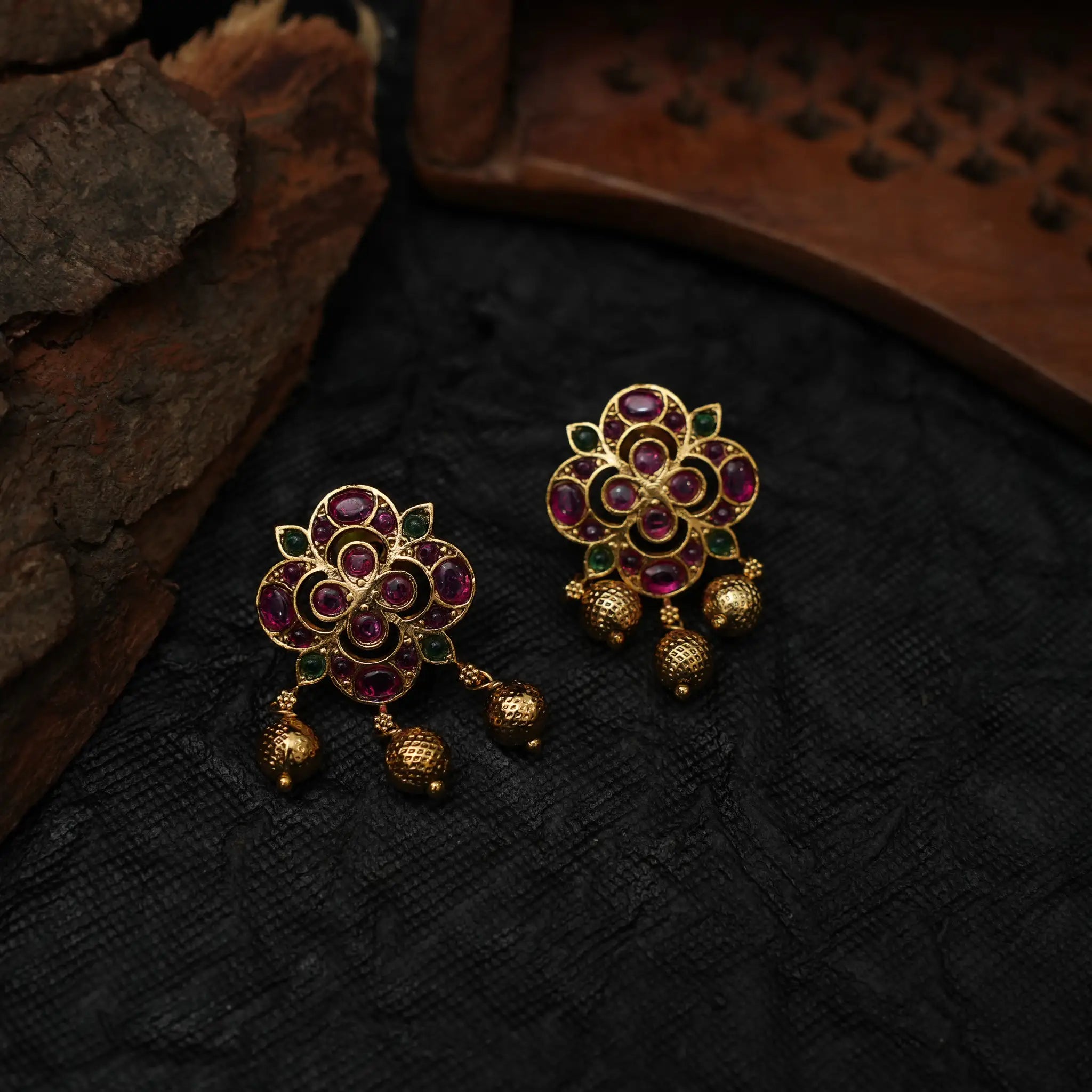 Ember Antique Ear Stud