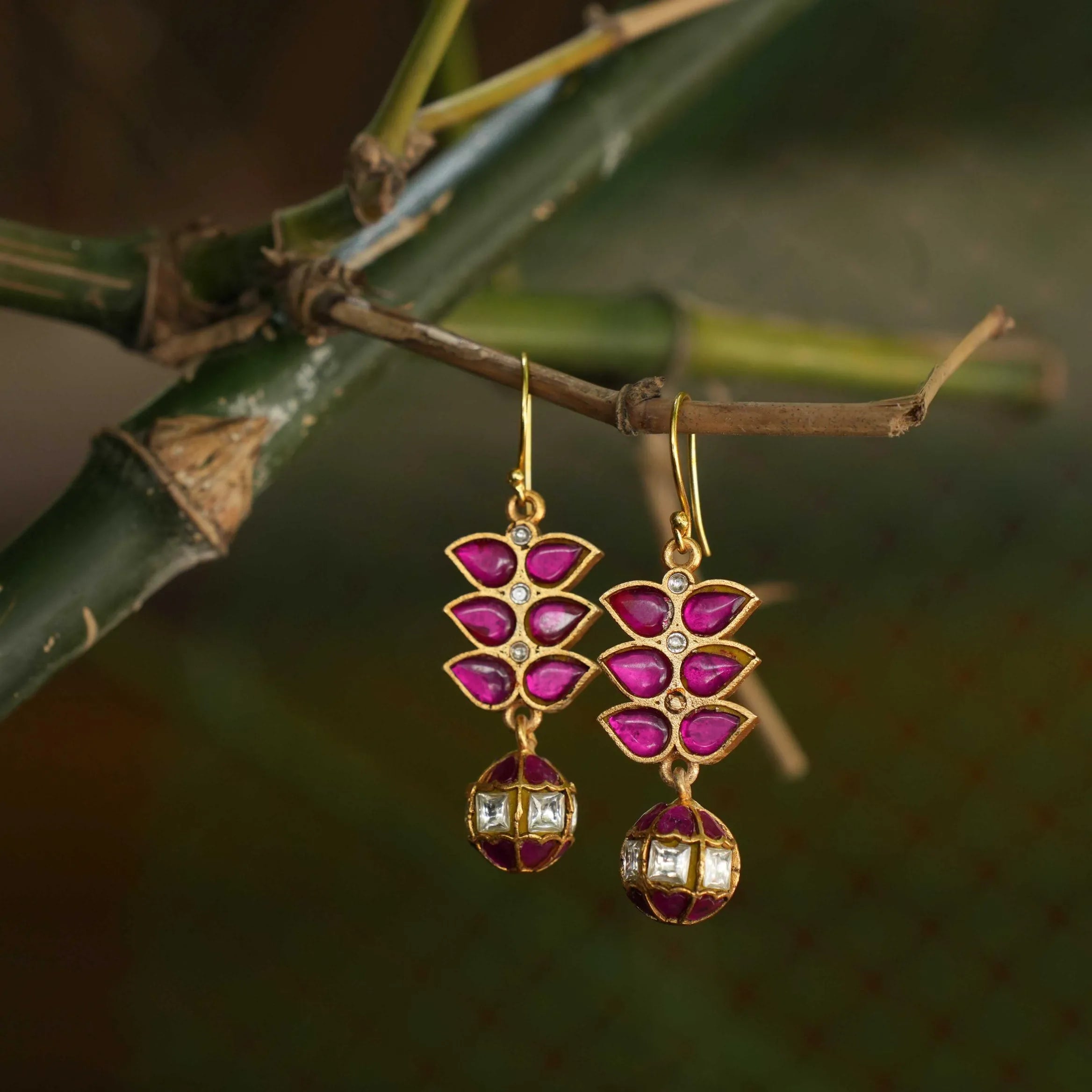 Emma Polki Designer Earrings