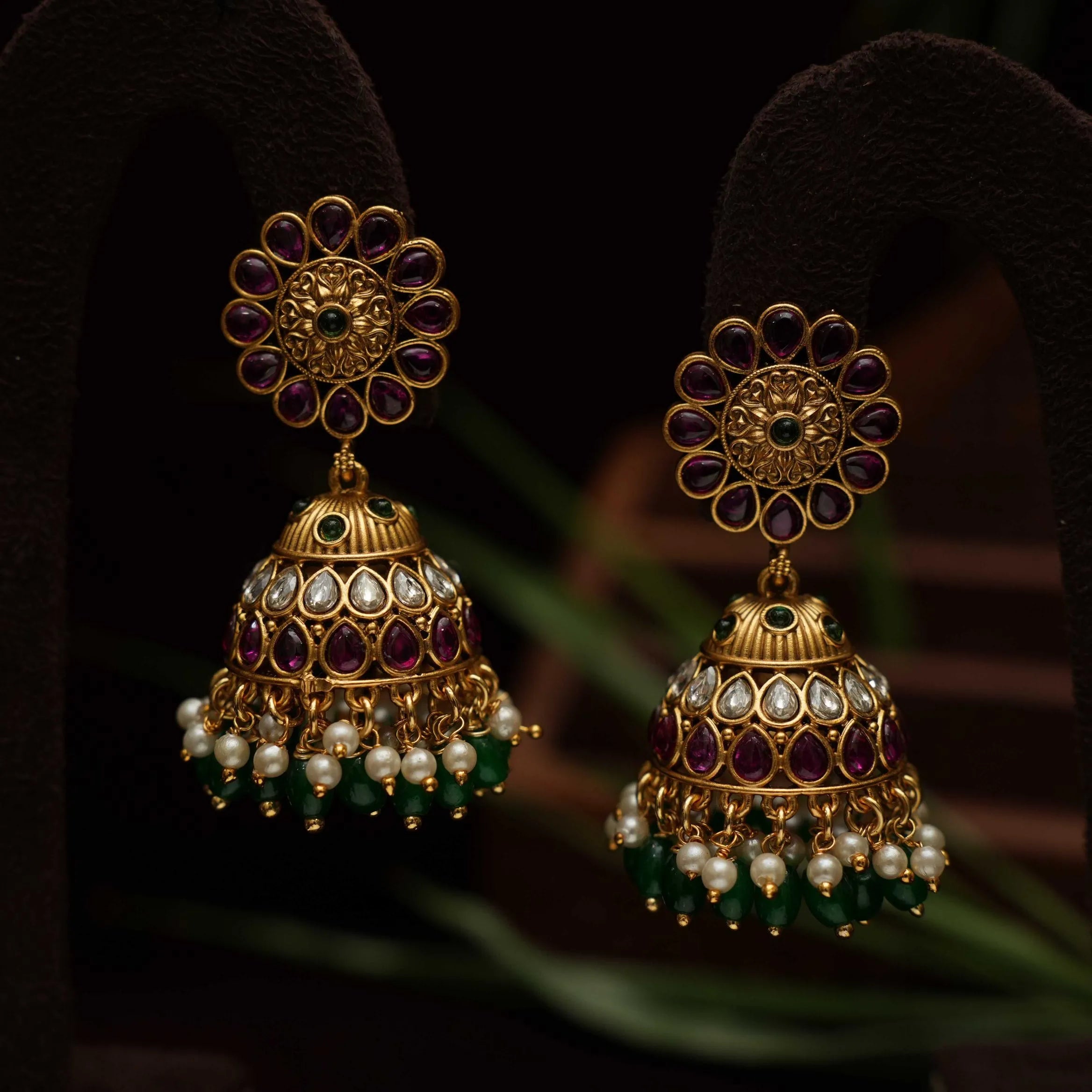 Enayat Antique Jhumka Earrings