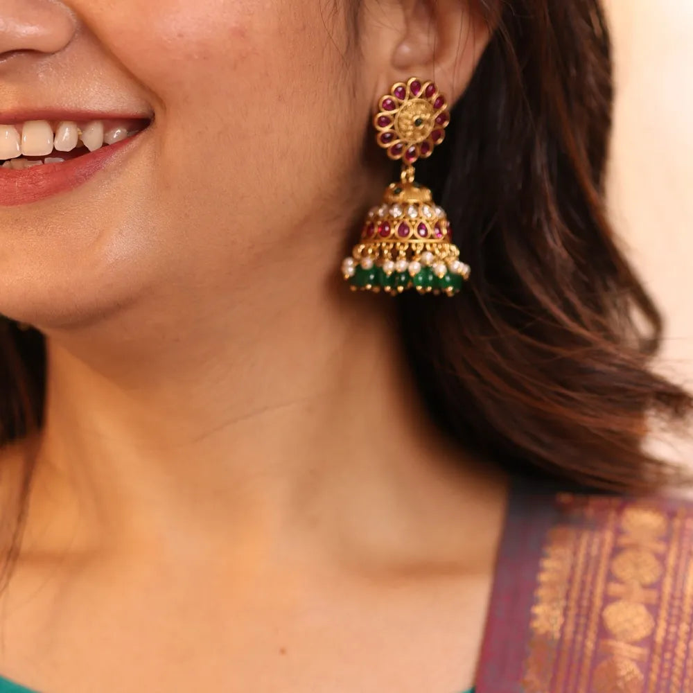 Enayat Antique Jhumka Earrings