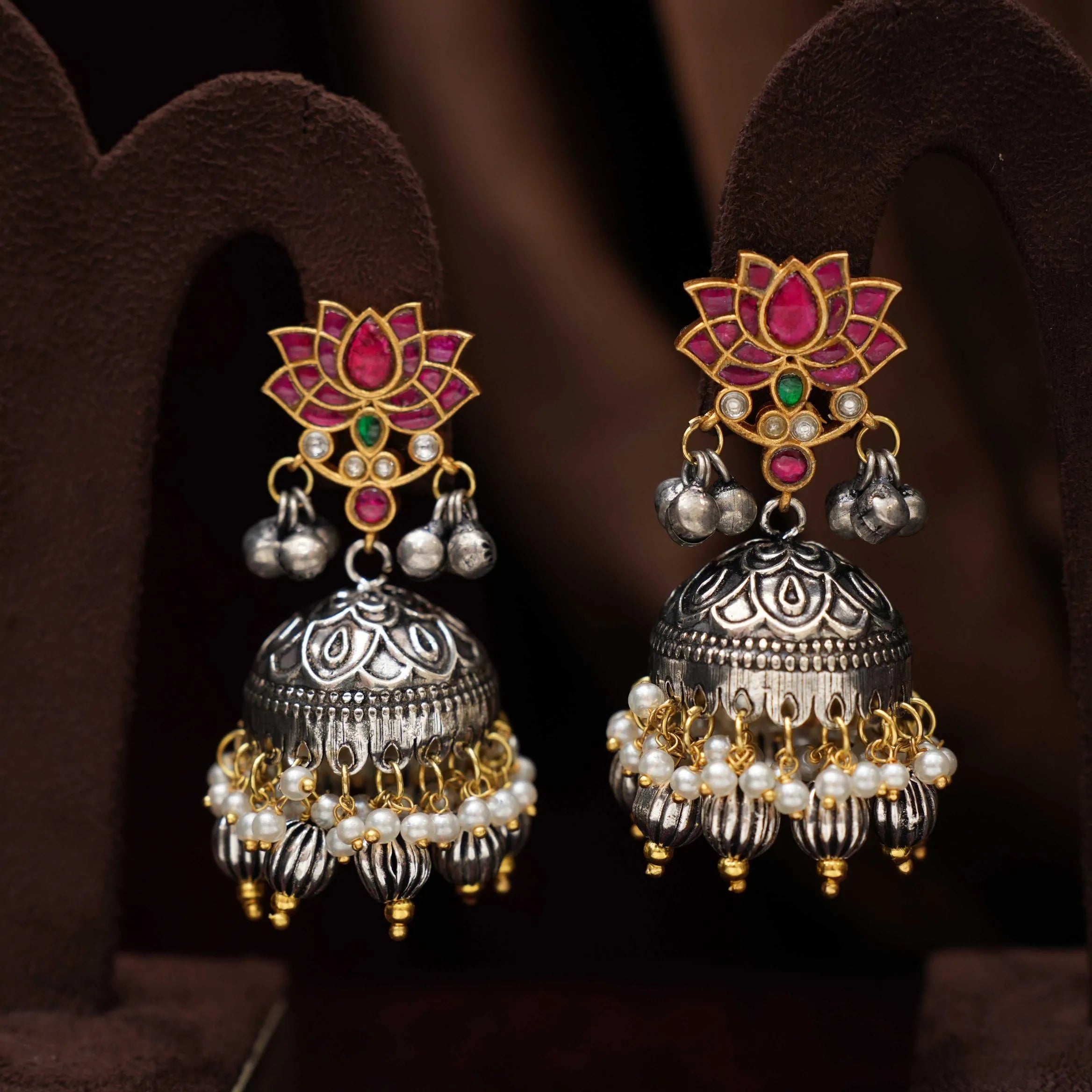 Eshani Antique Dual Tone Necklace - Sri