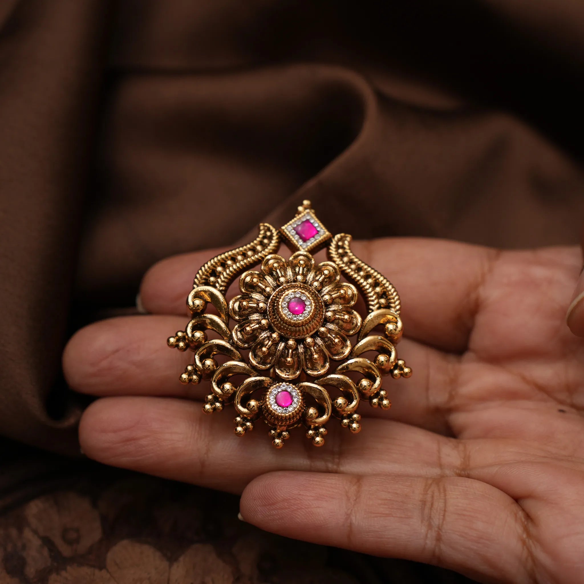 Evara Antique Hair Pins / Rakkodi