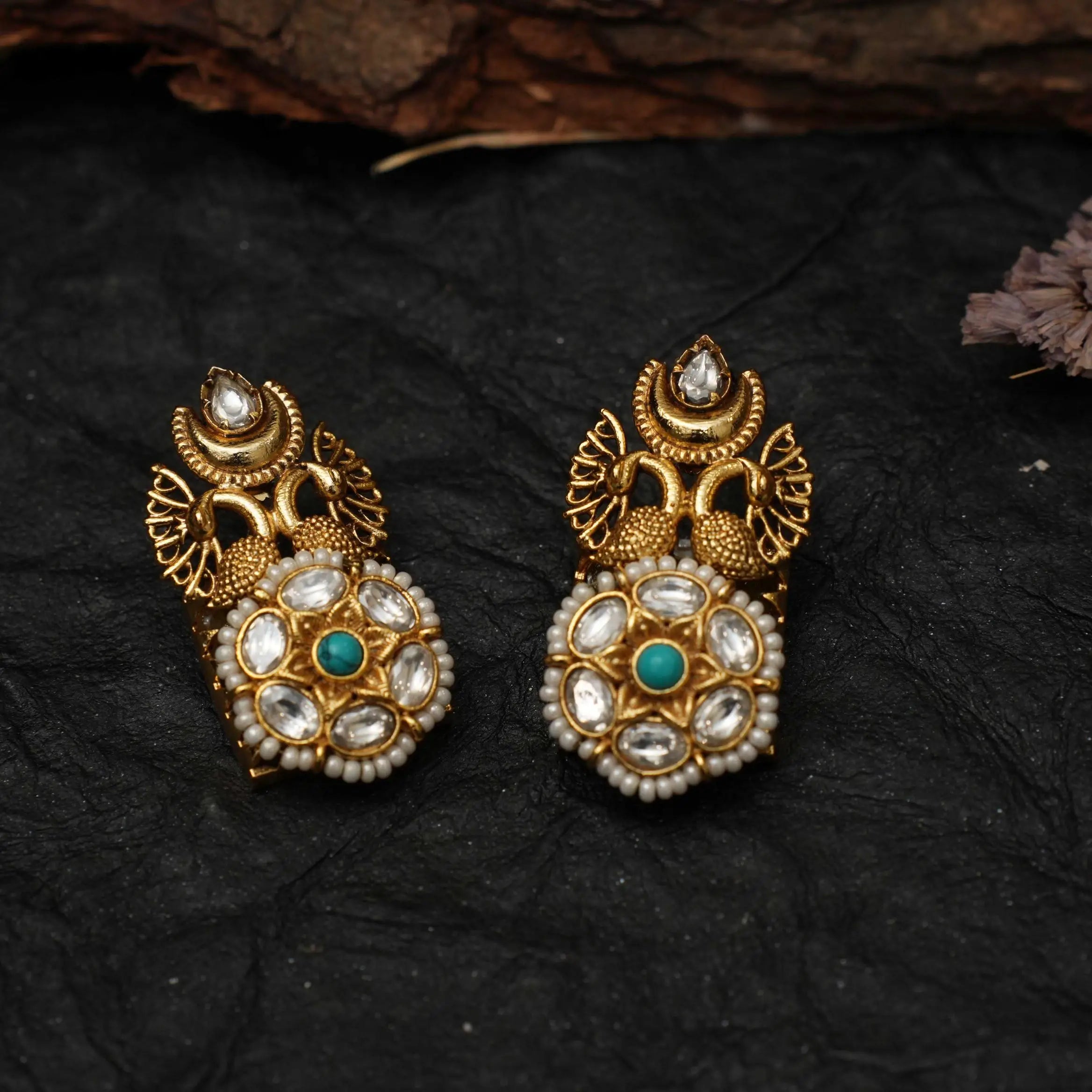 Fanya Polki Ear Stud