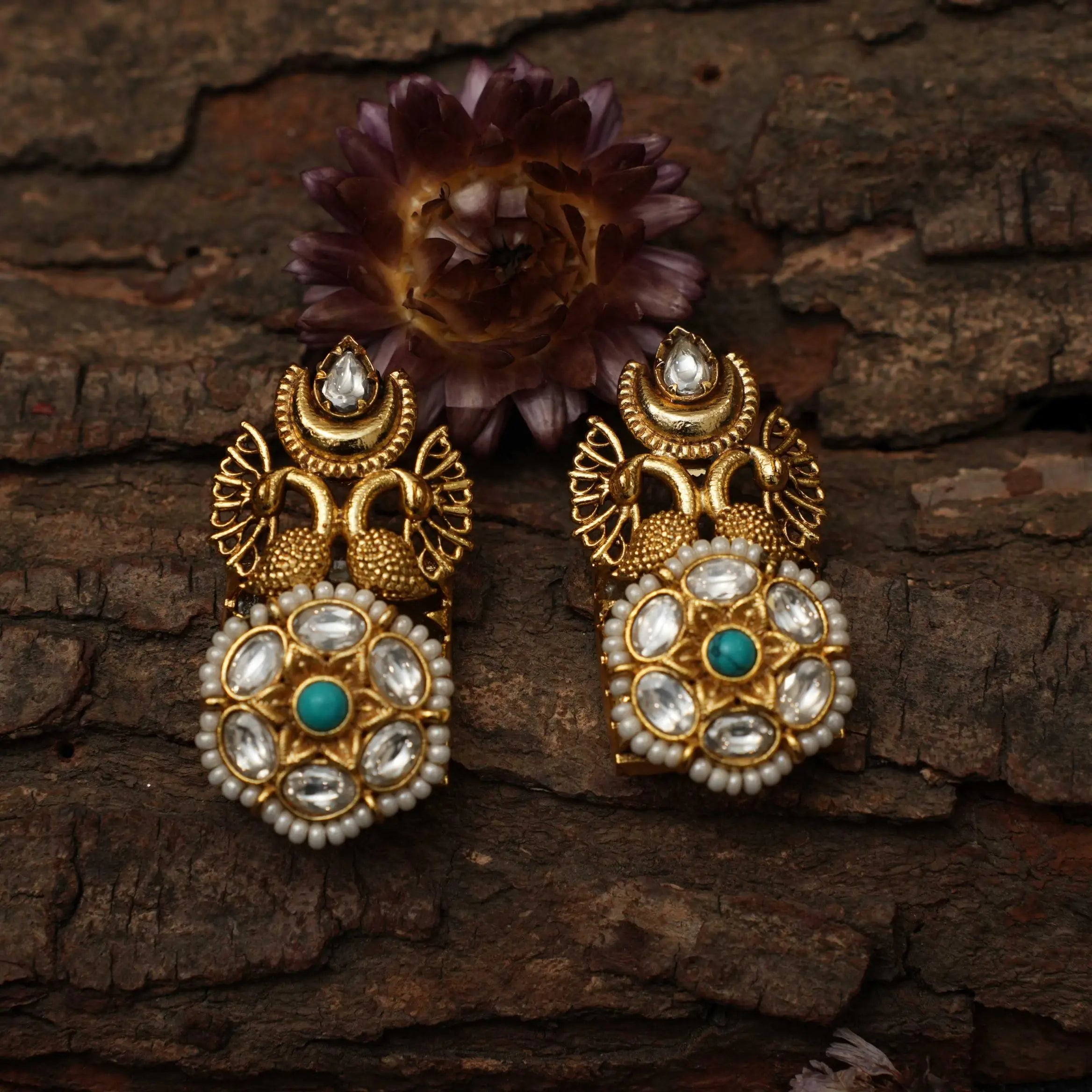 Fanya Polki Ear Stud