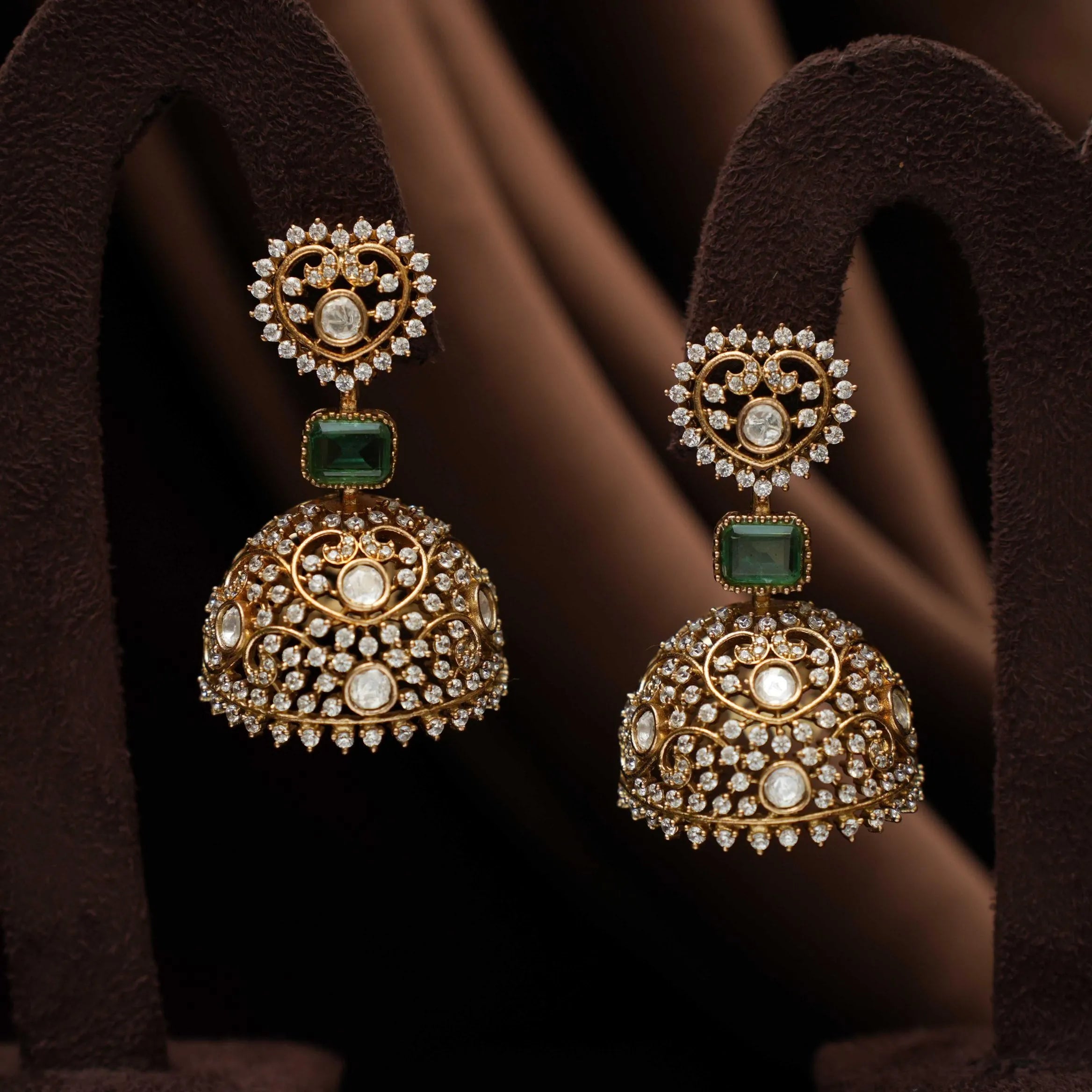 Farzana Victorian Polki Hasli Necklace