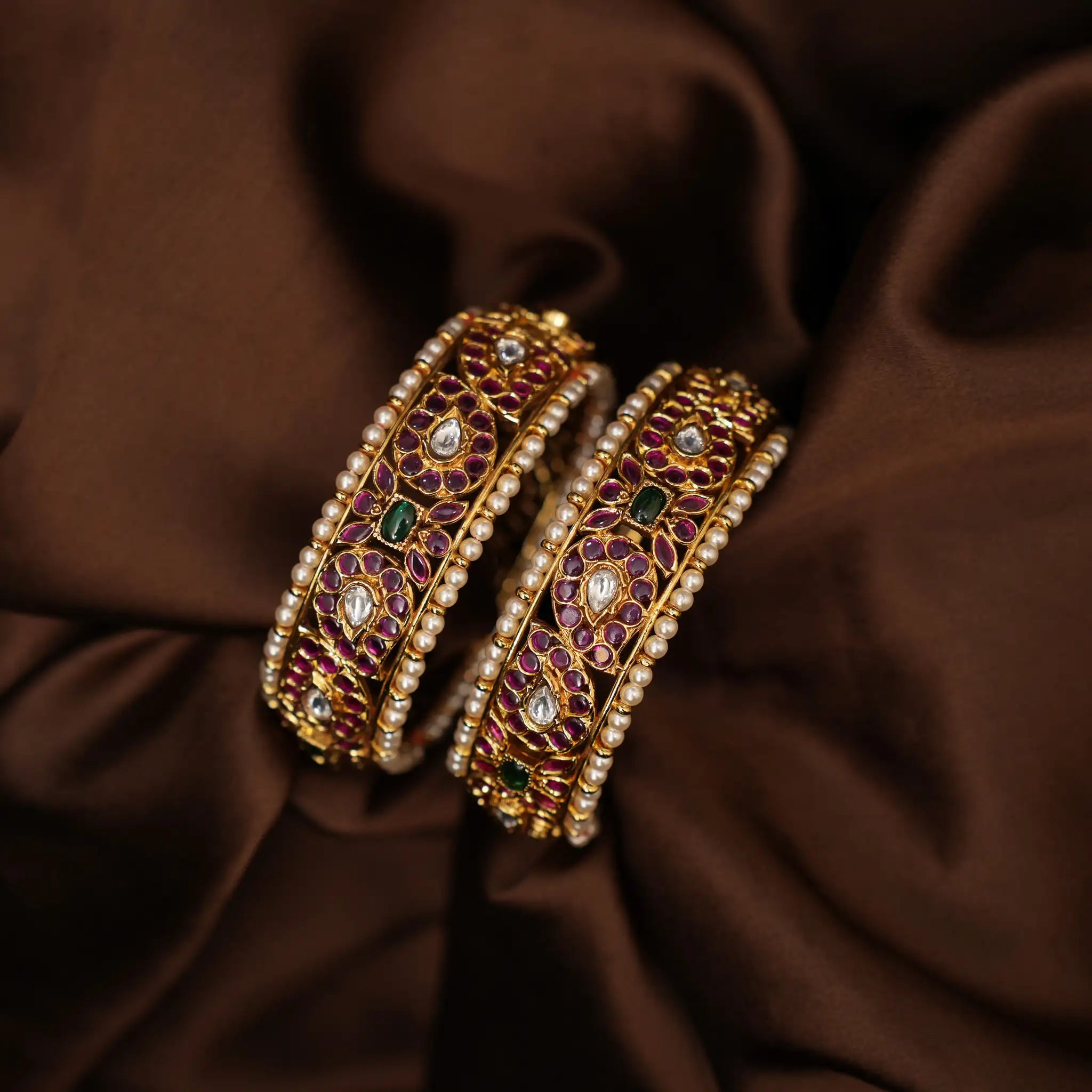 Gahana Polki Bangles