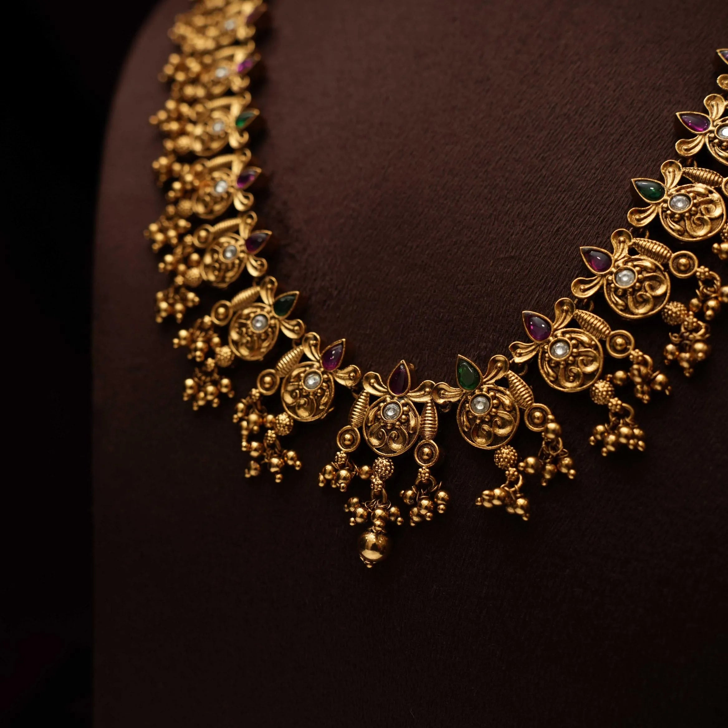 Gajal Antique Necklace - Rimli Boutique