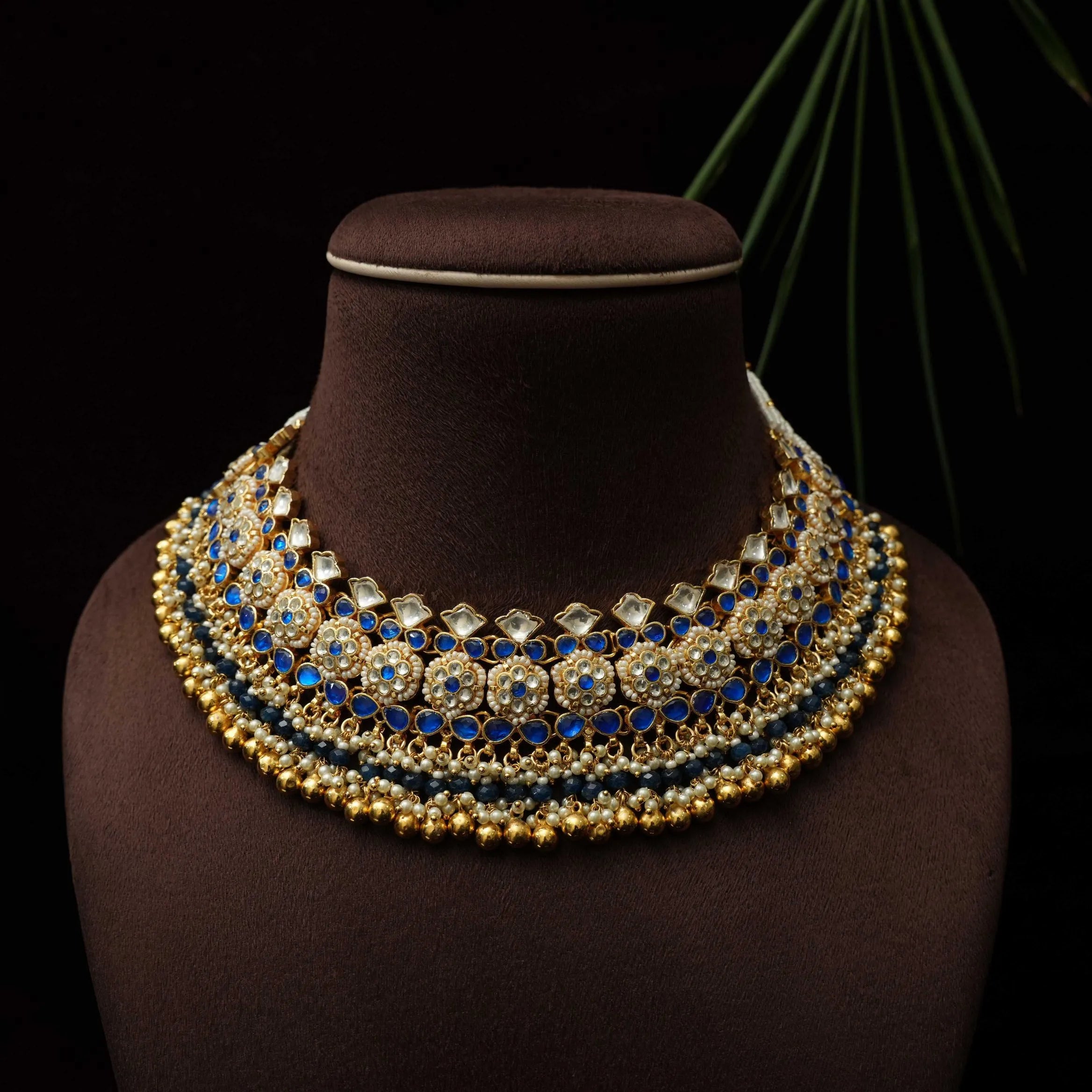 Ganga Polki Choker Necklace