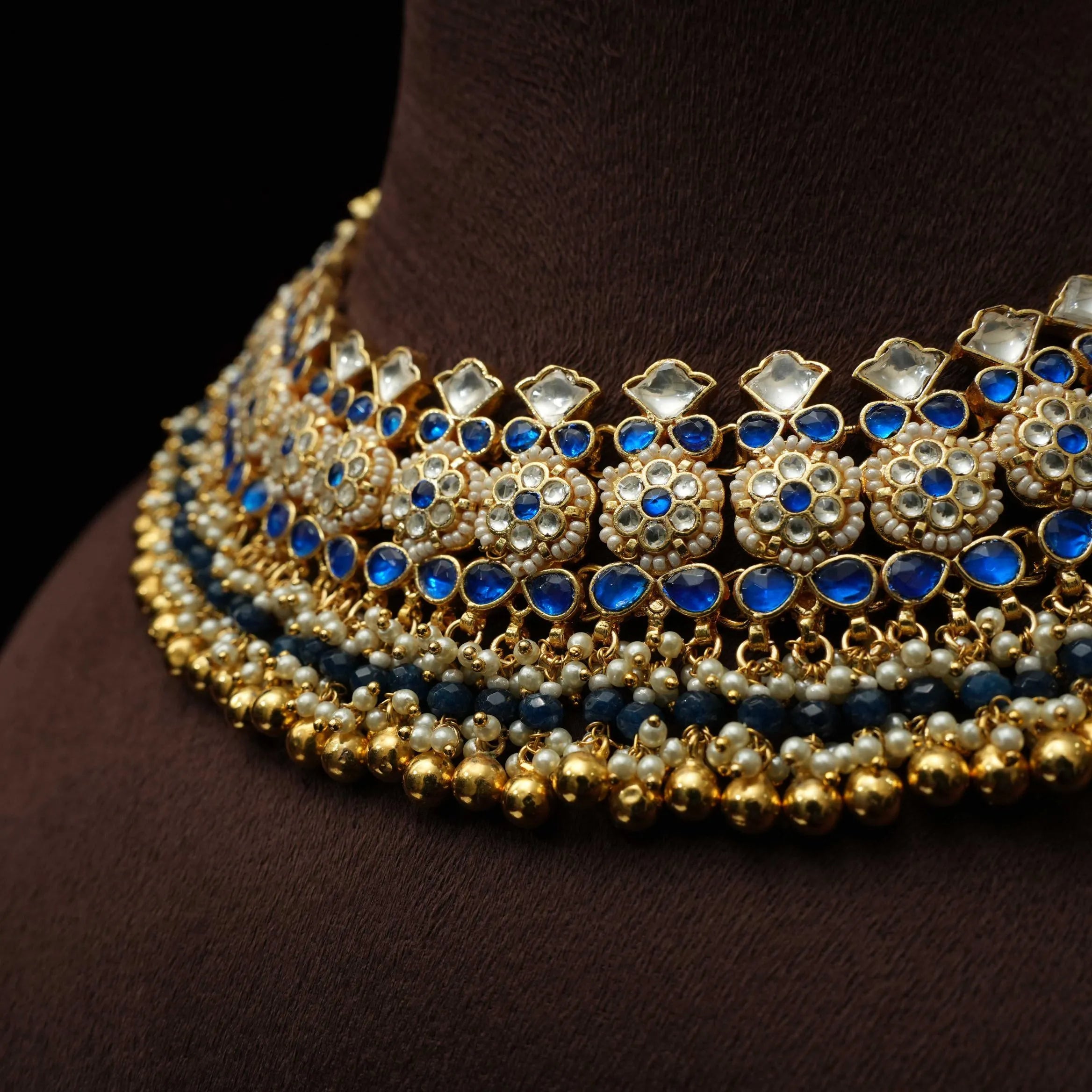 Ganga Polki Choker Necklace