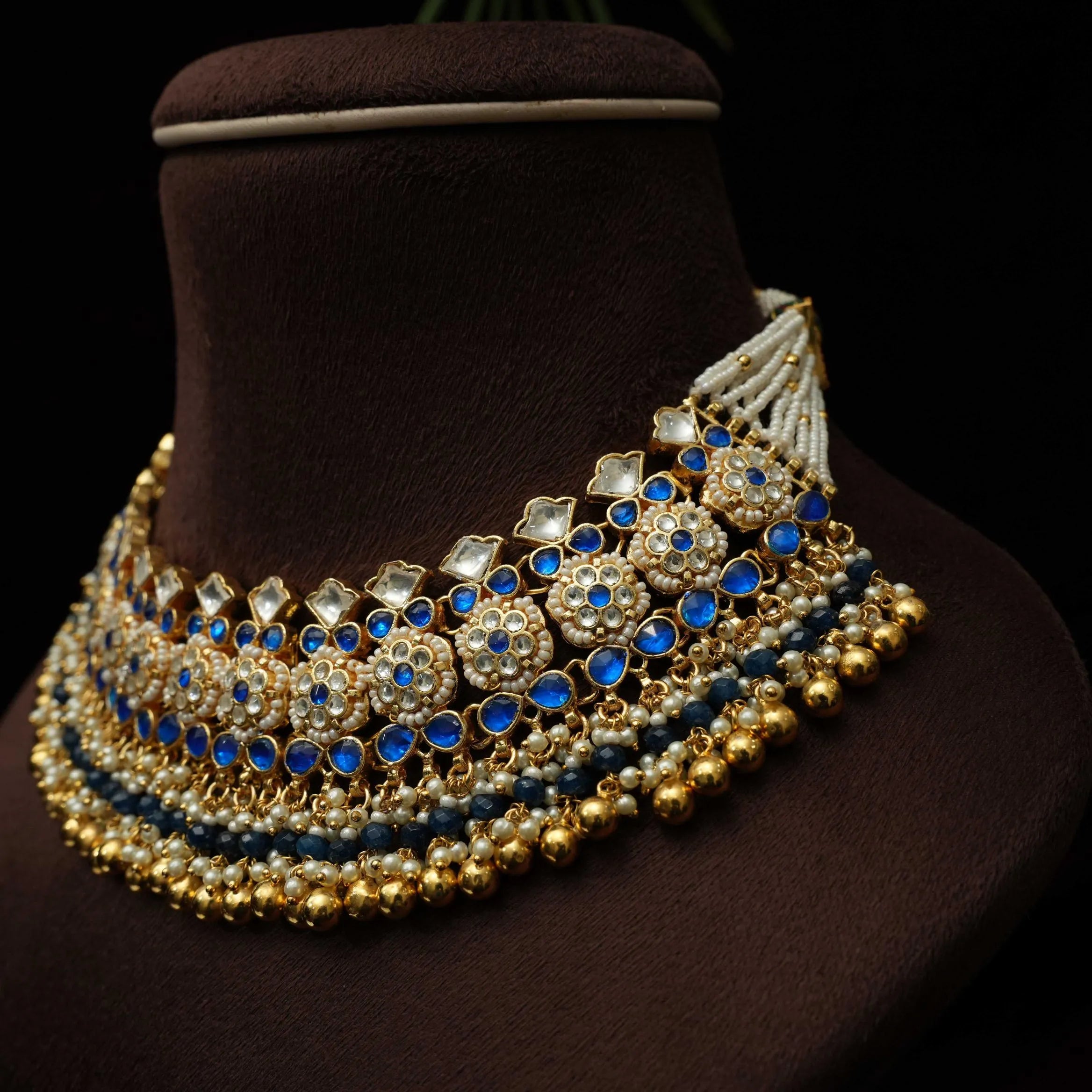 Ganga Polki Choker Necklace