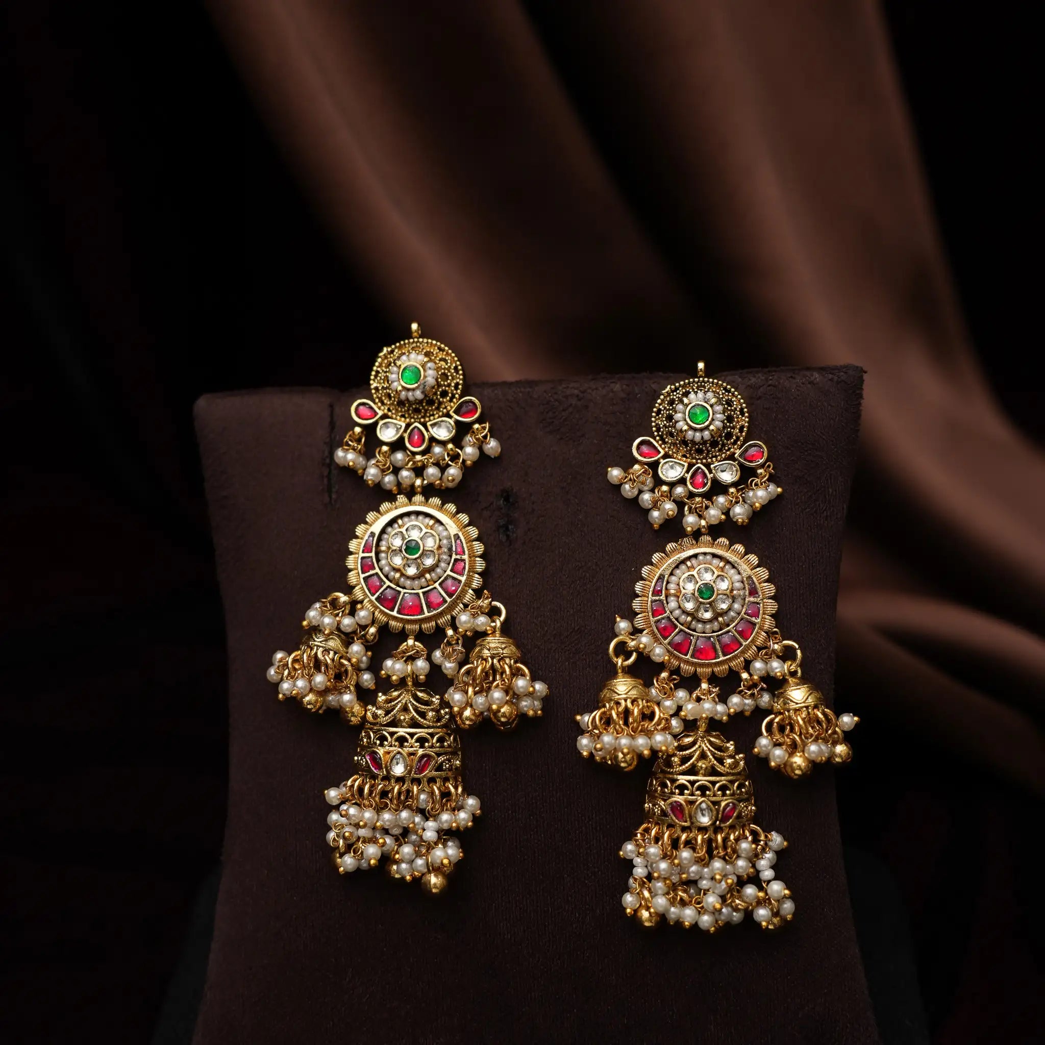 Gangika Pearl Polki Necklace