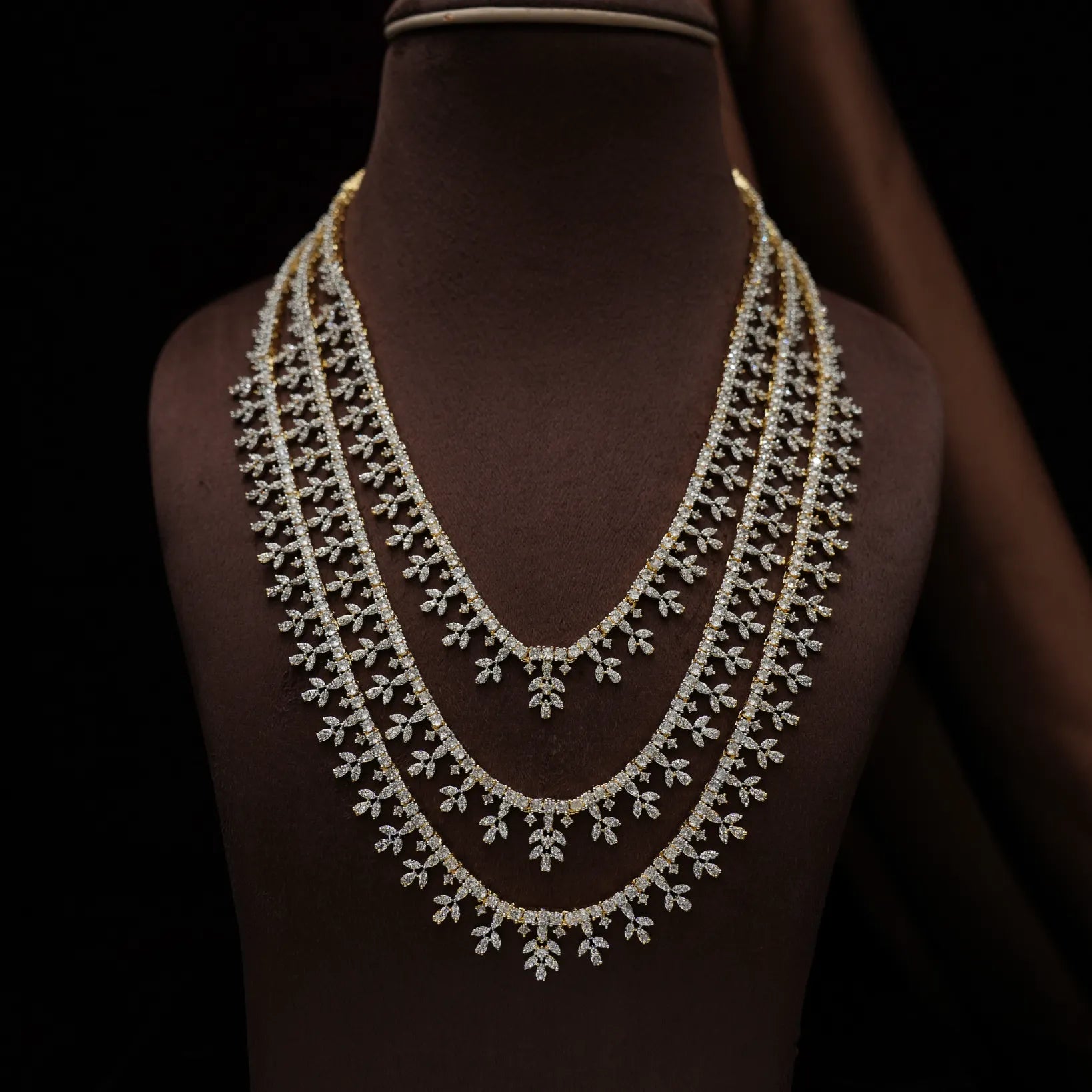 Garati Layered Zircon Necklace