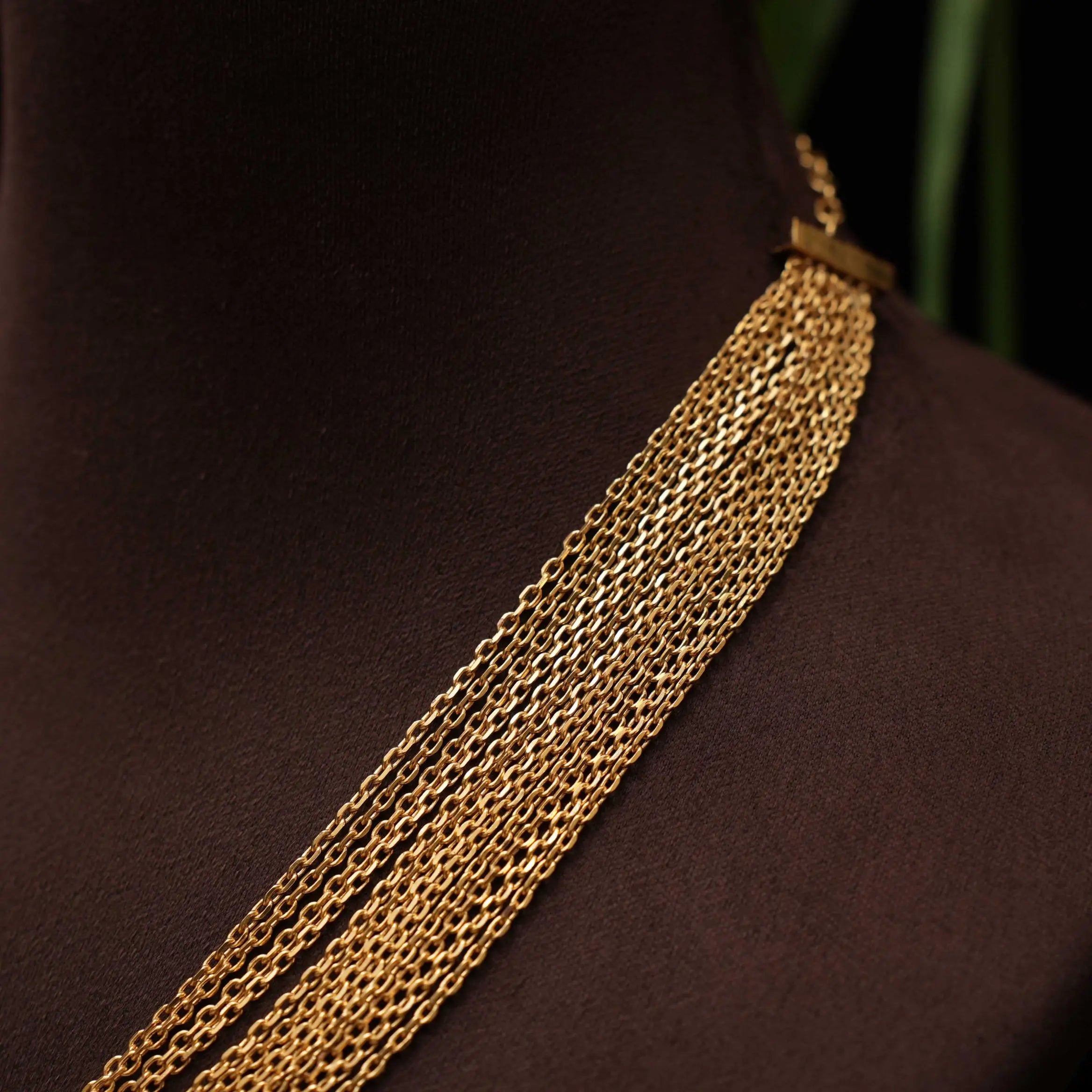 Gatha Polki Necklace - Green