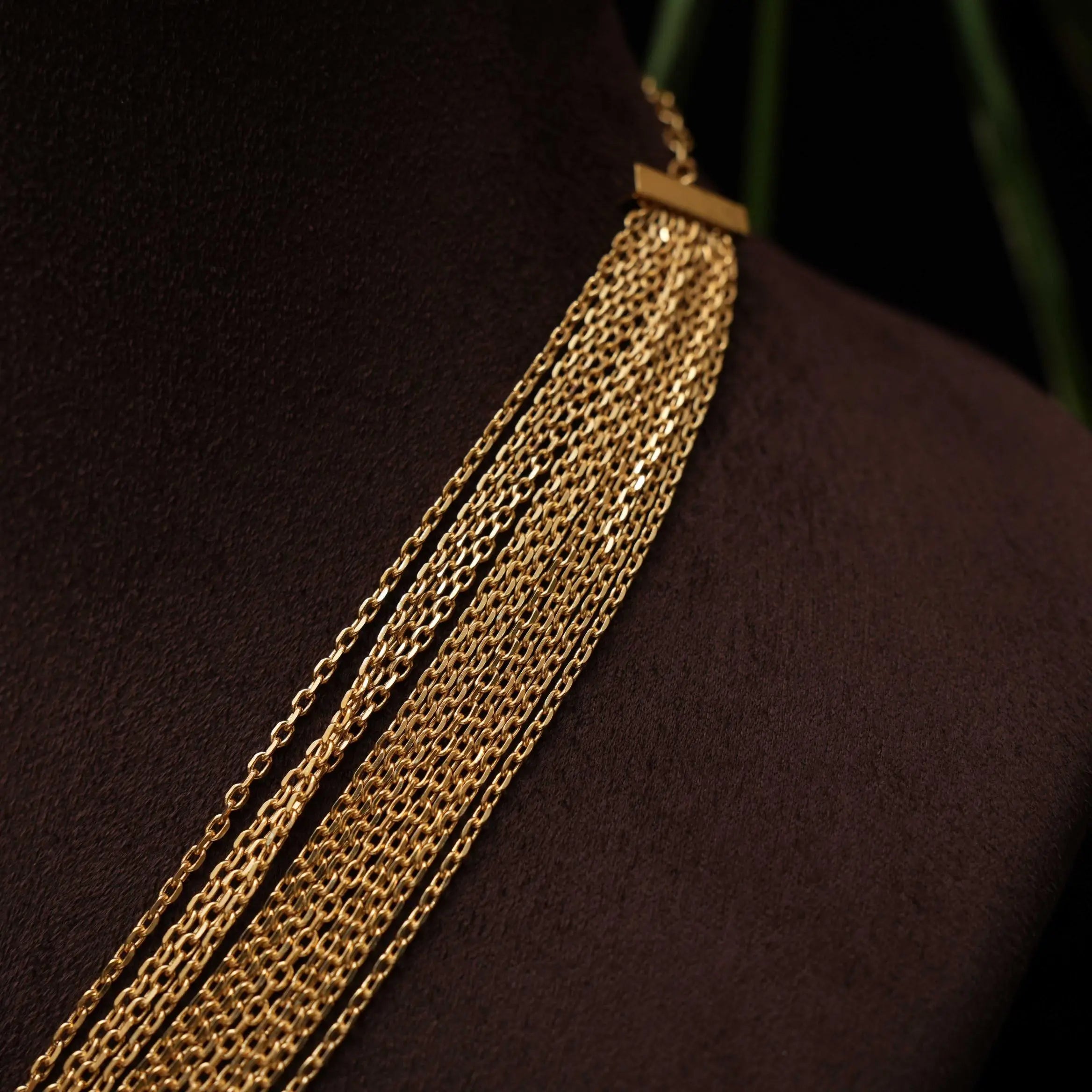 Gatha Polki Necklace - Pastel Pink