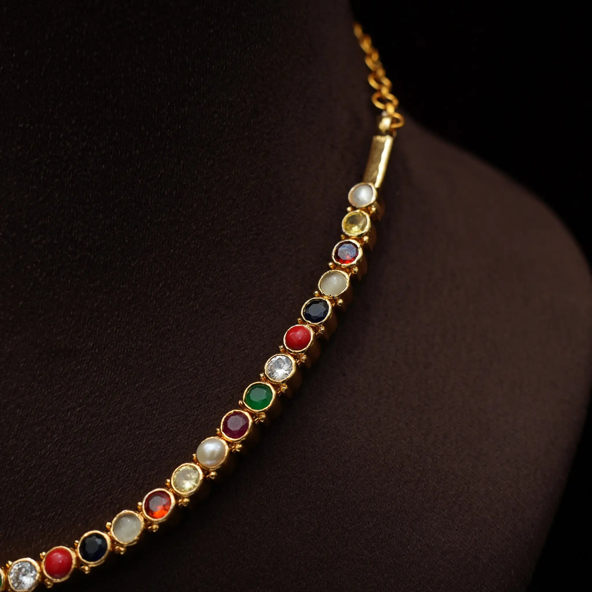 Gautami Silver Reversible Necklace