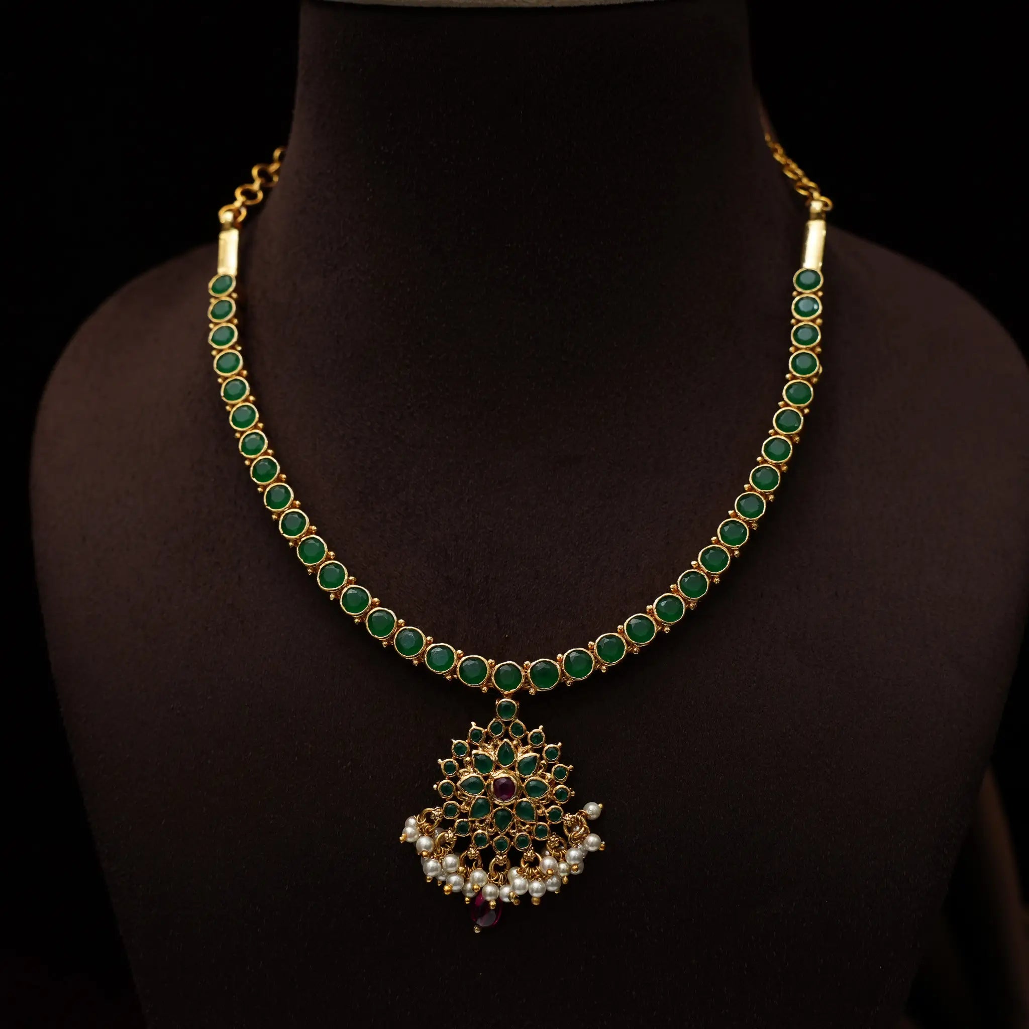 Gautami Silver Reversible Necklace