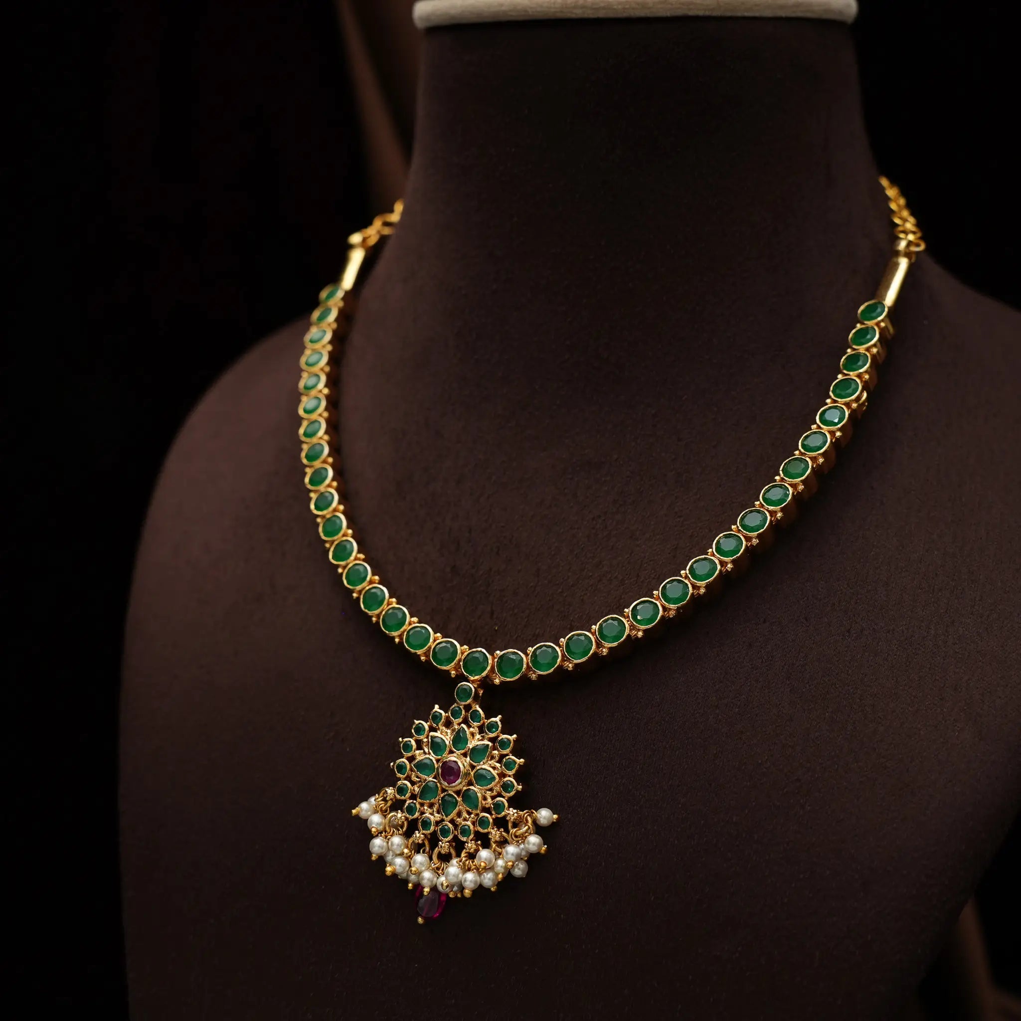 Gautami Silver Reversible Necklace