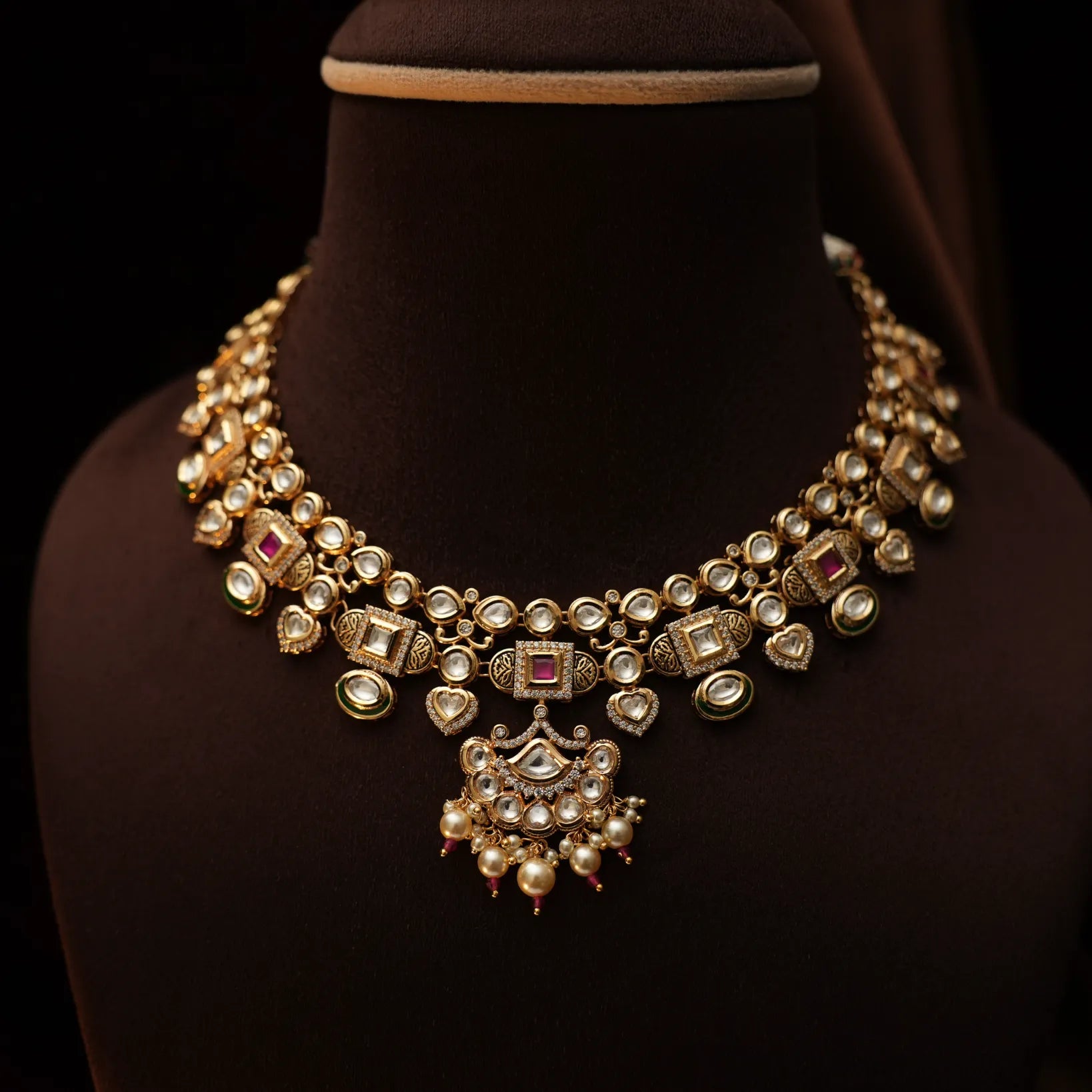 Ghalidah Polki Necklace