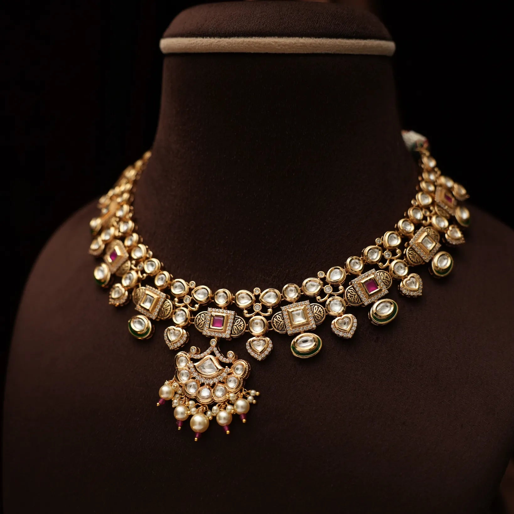 Ghalidah Polki Necklace