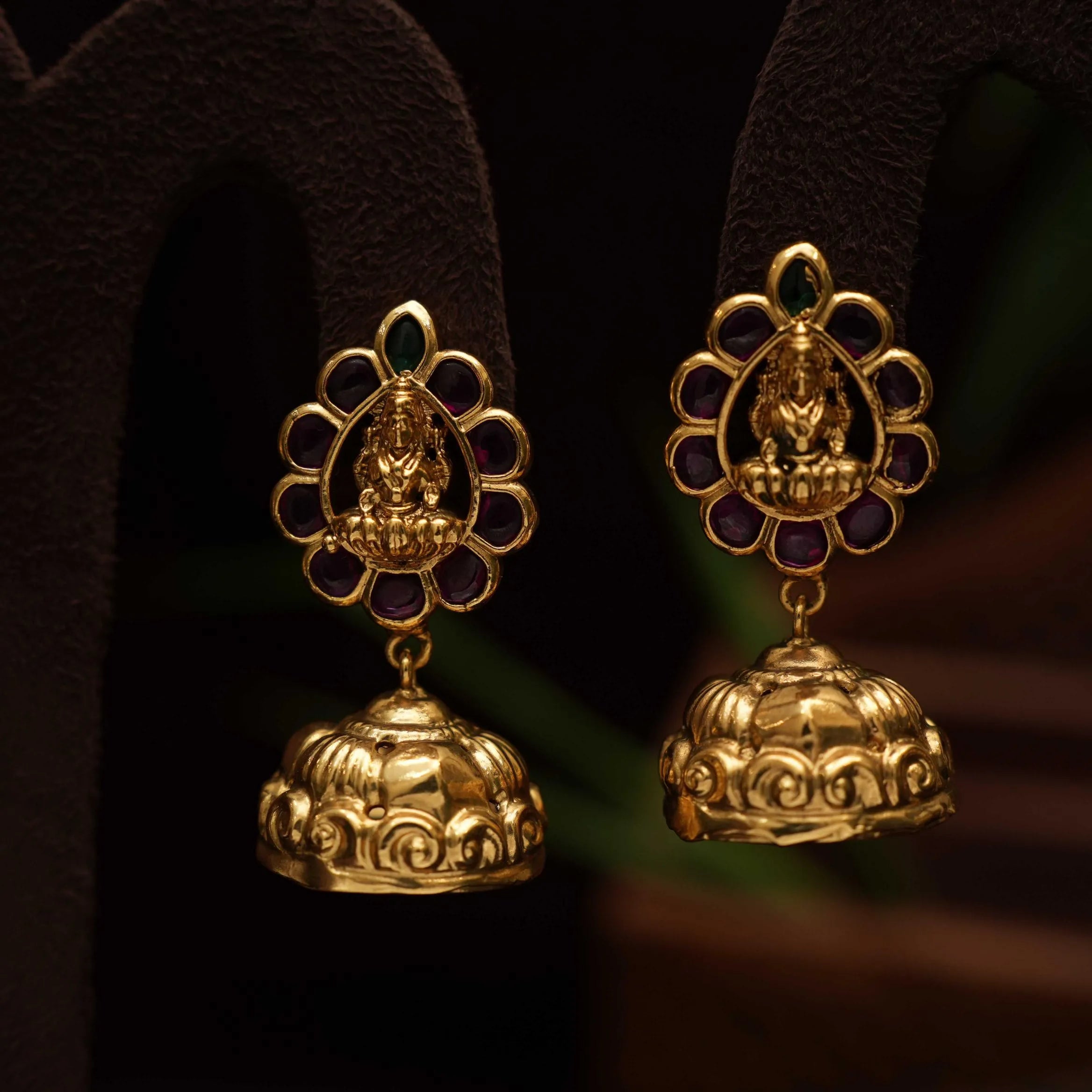 Girija Antique Jhumka Earrings