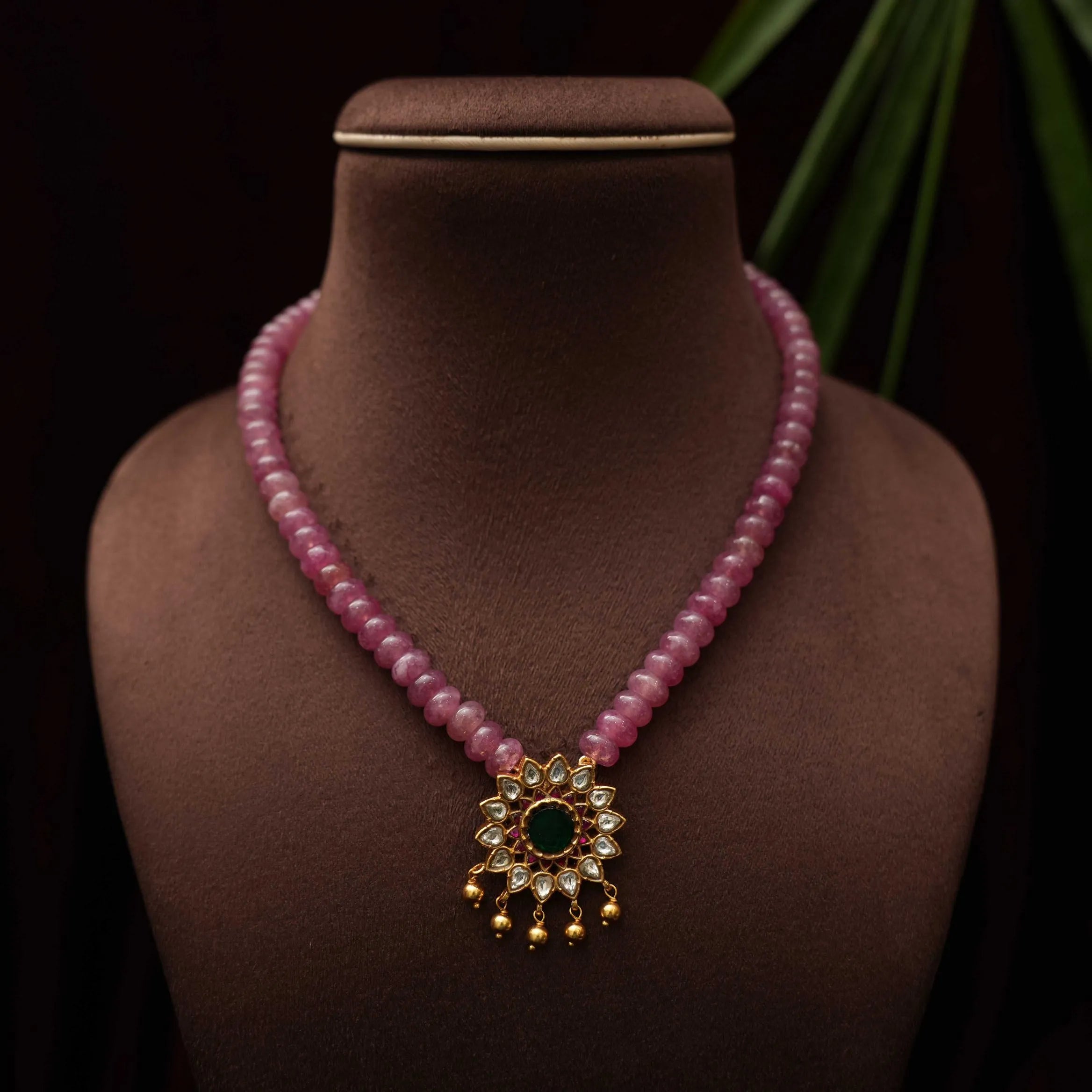 Girija Silver Necklace