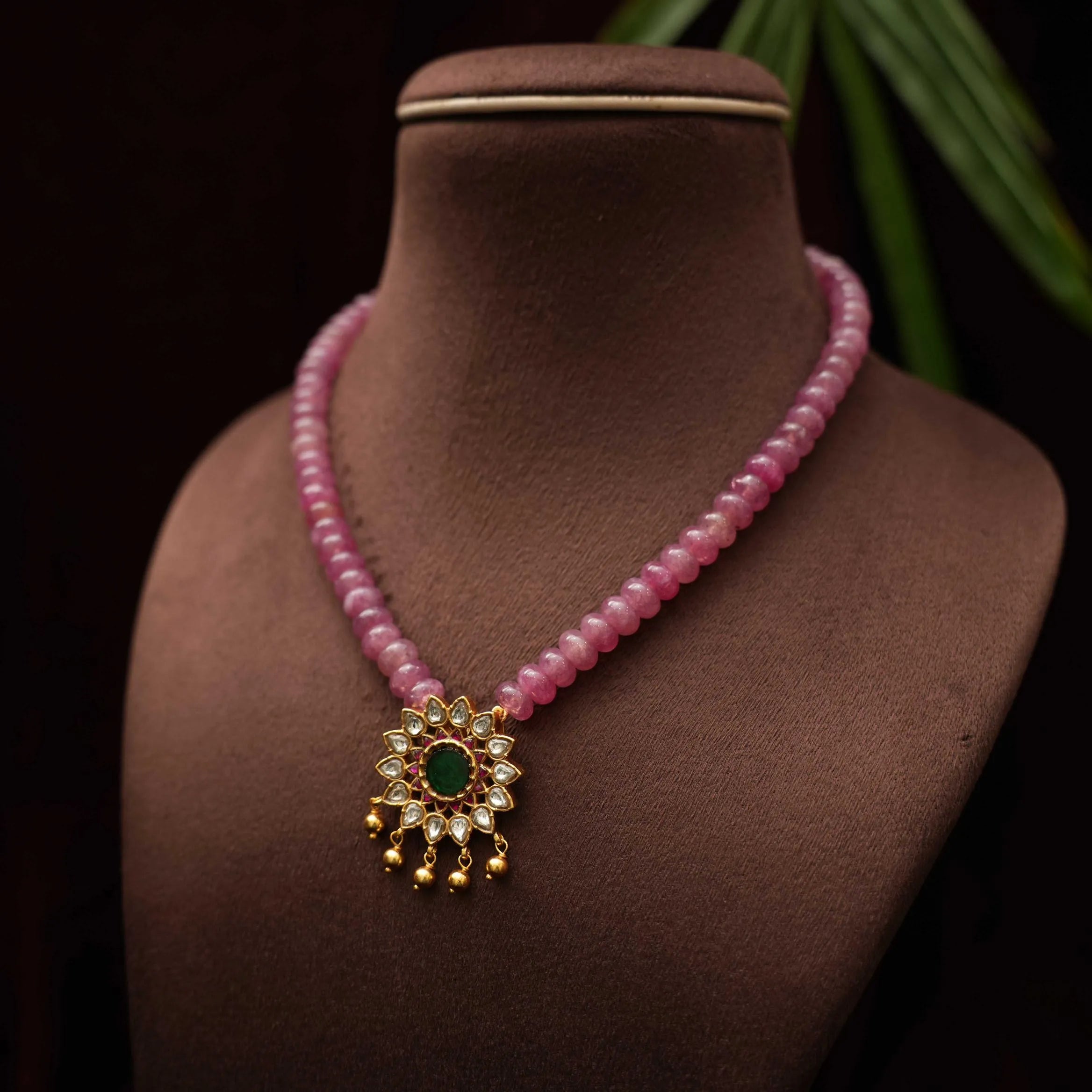 Girija Silver Necklace