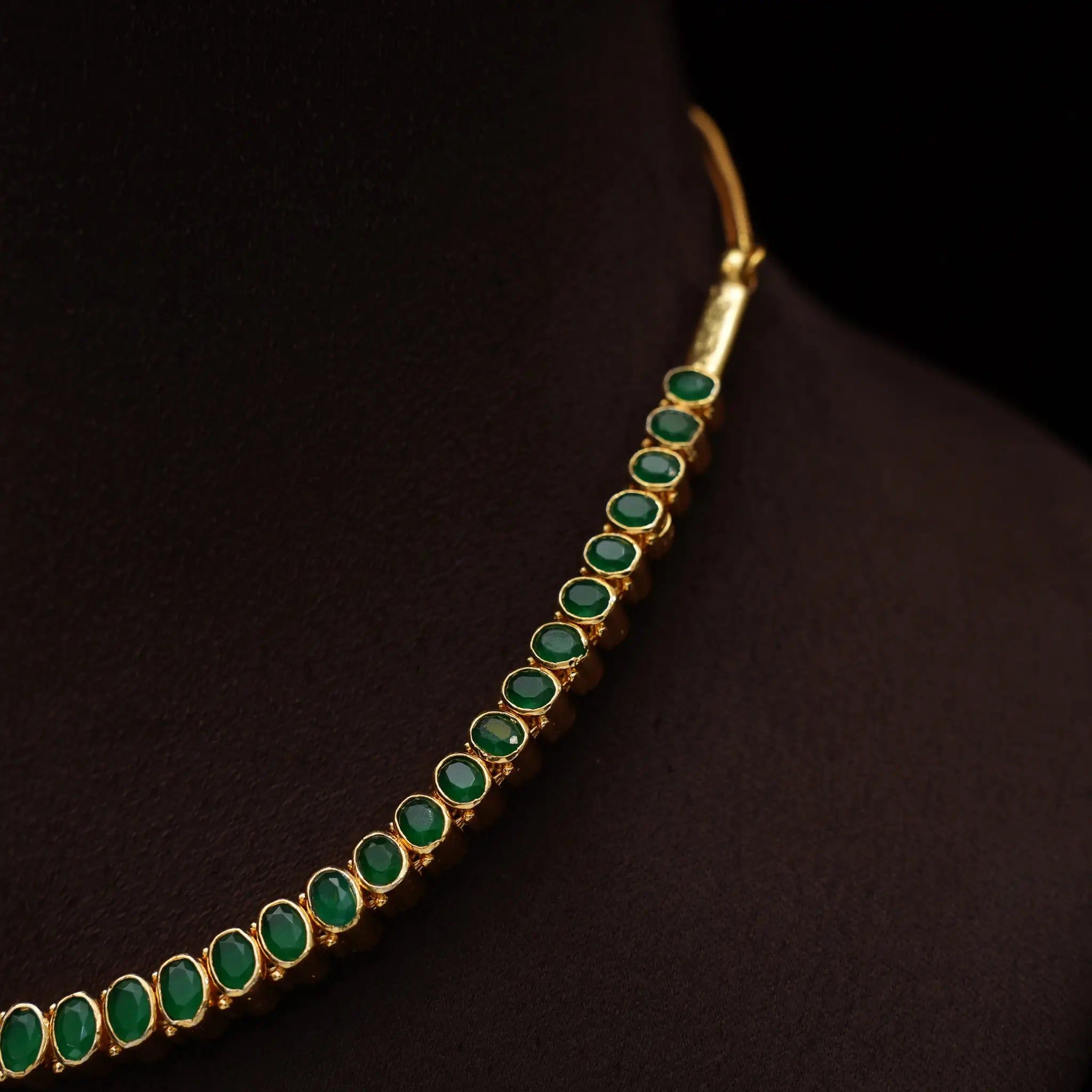 Girija Silver Reversible Necklace