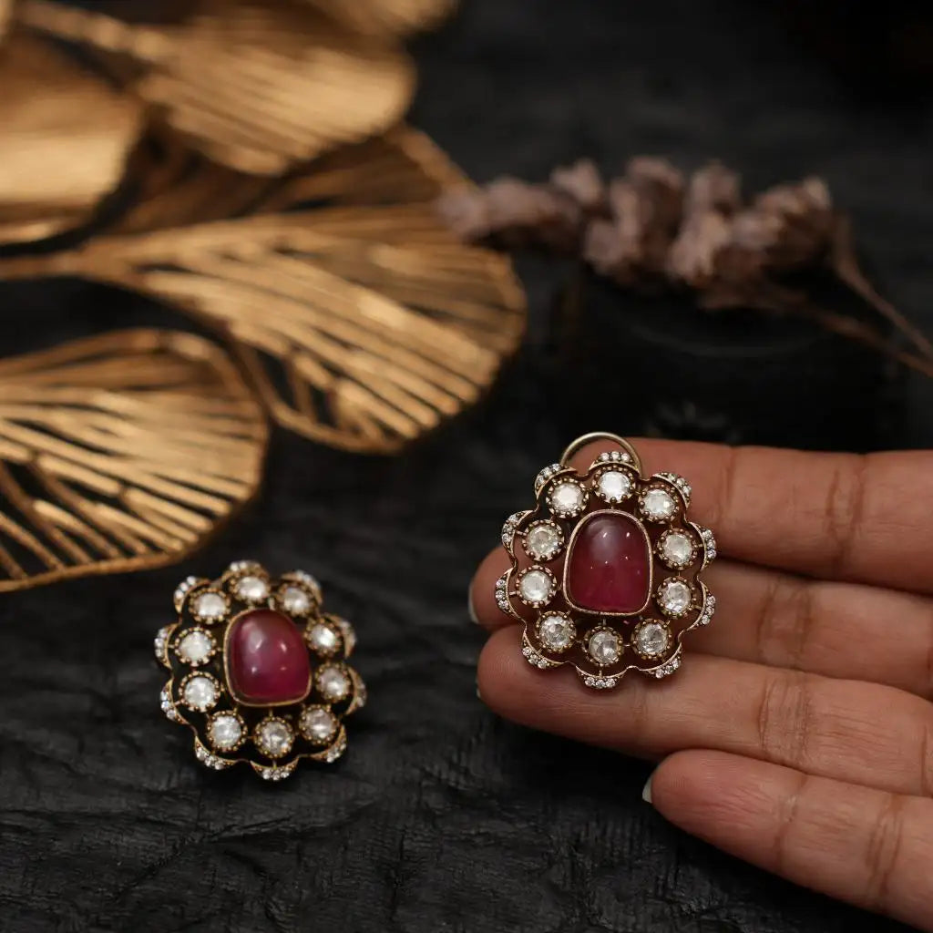 Gitika Polki Ear Stud