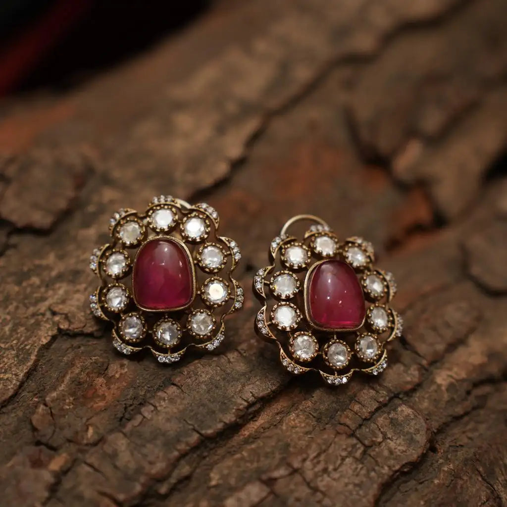 Gitika Polki Ear Stud