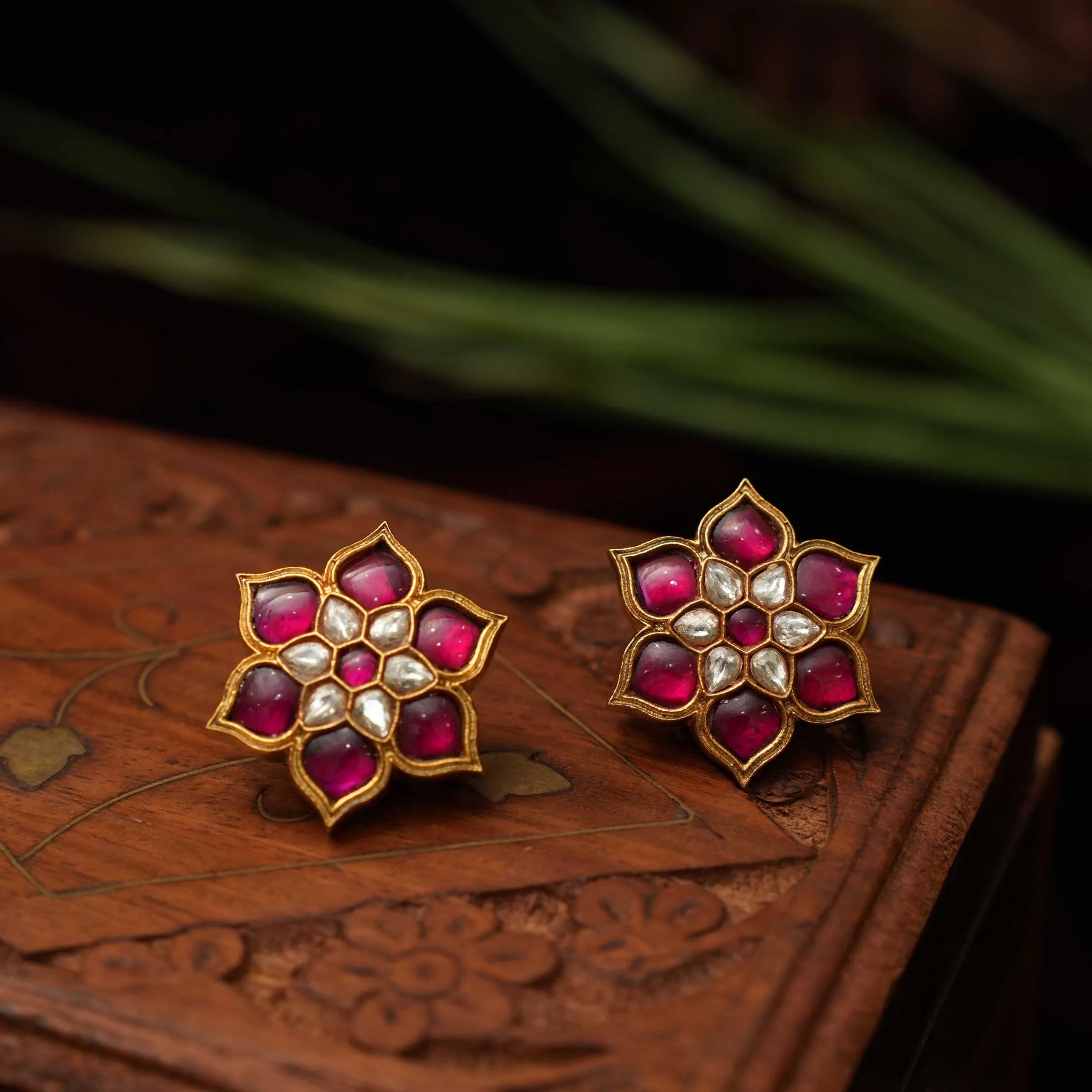 Gnanasri Silver Earrings