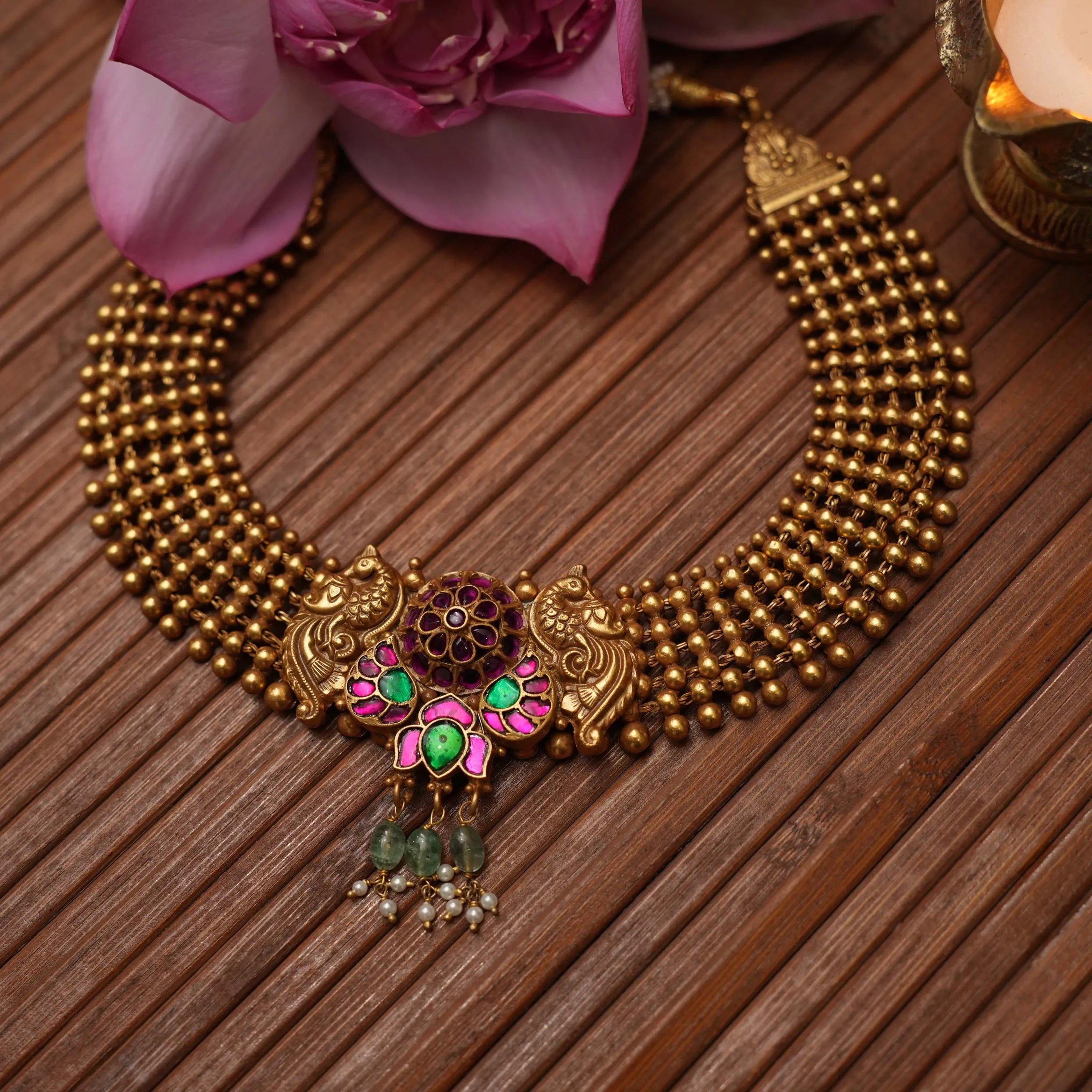 Nidhi Silver Necklace - Rimli Boutique