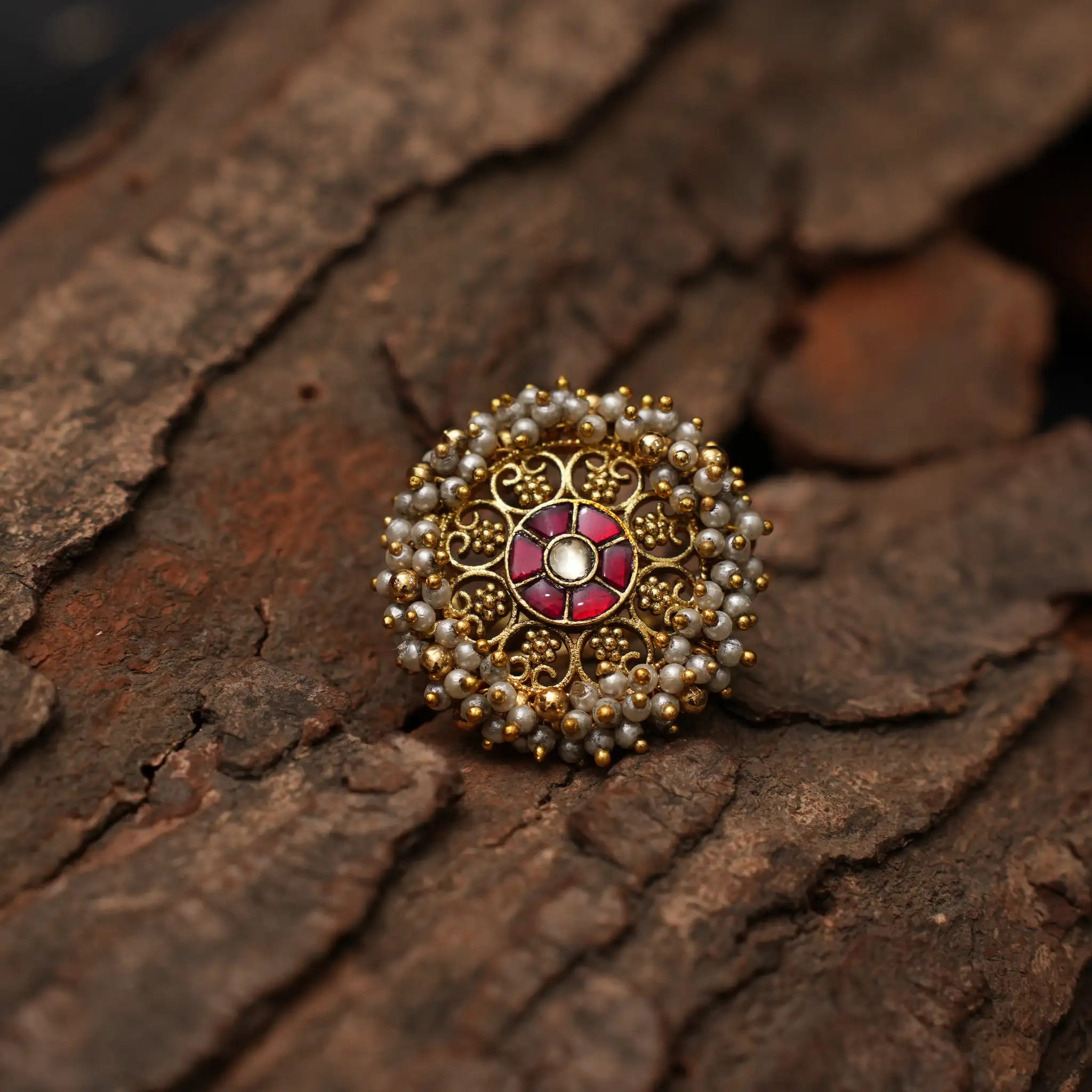 Gracie Polki Ring