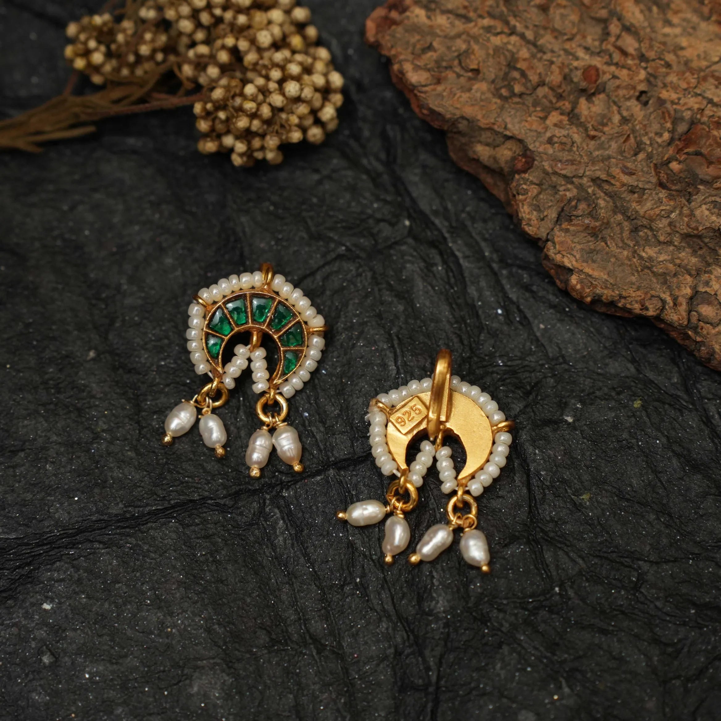 Grecia Silver Bugadi Ear Cuff