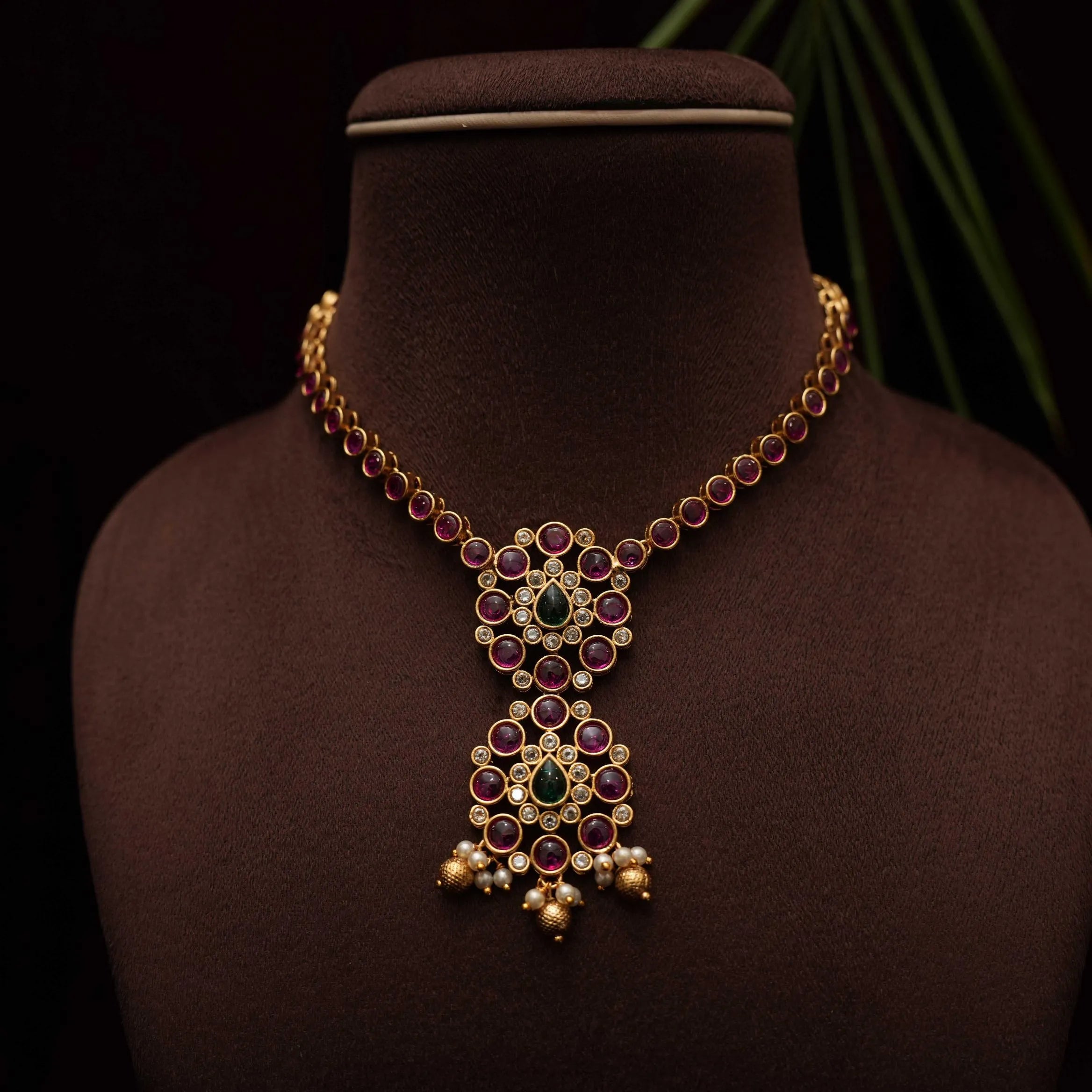 Guhasri Antique Necklace - Rimli Boutique