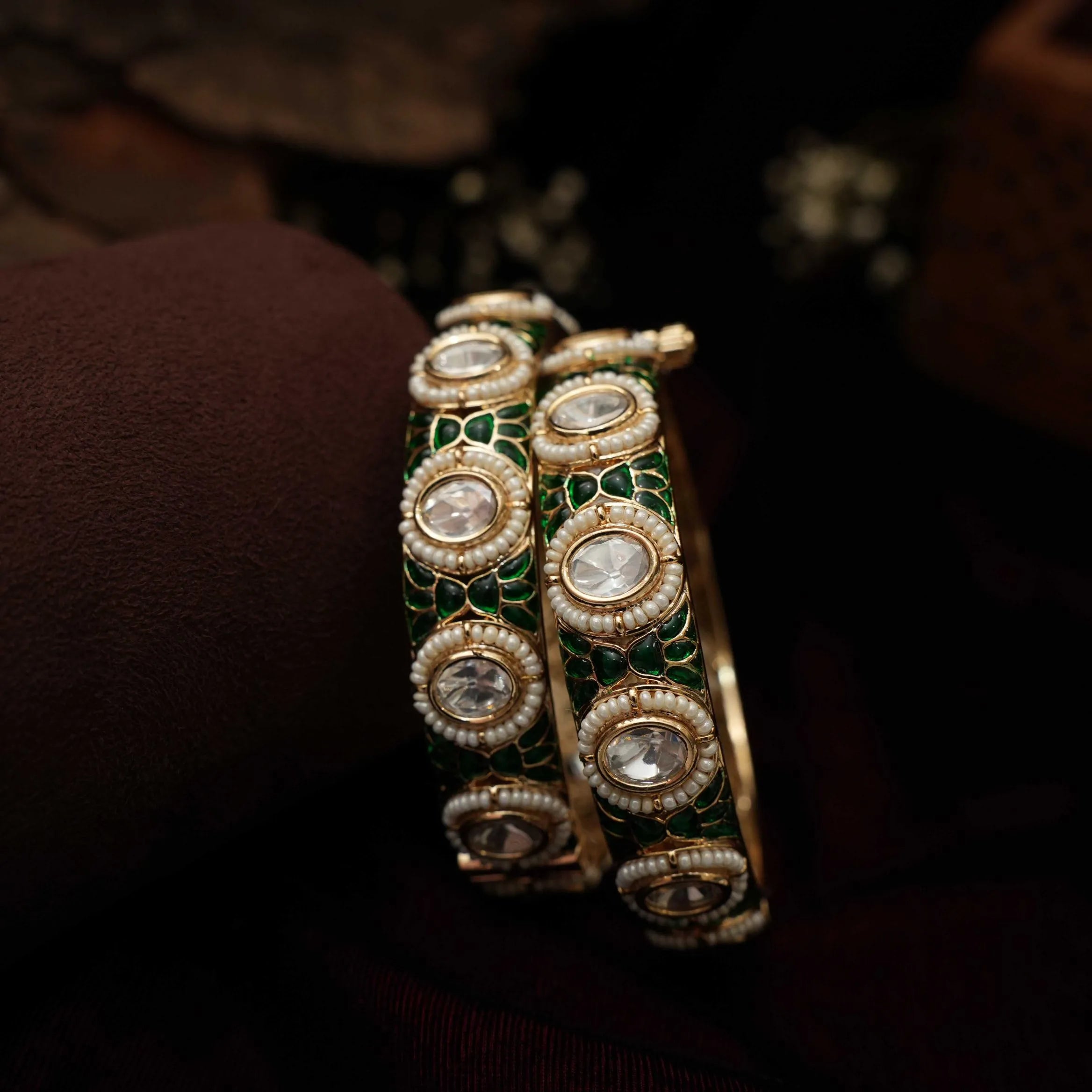 Gurika Polki Bangles