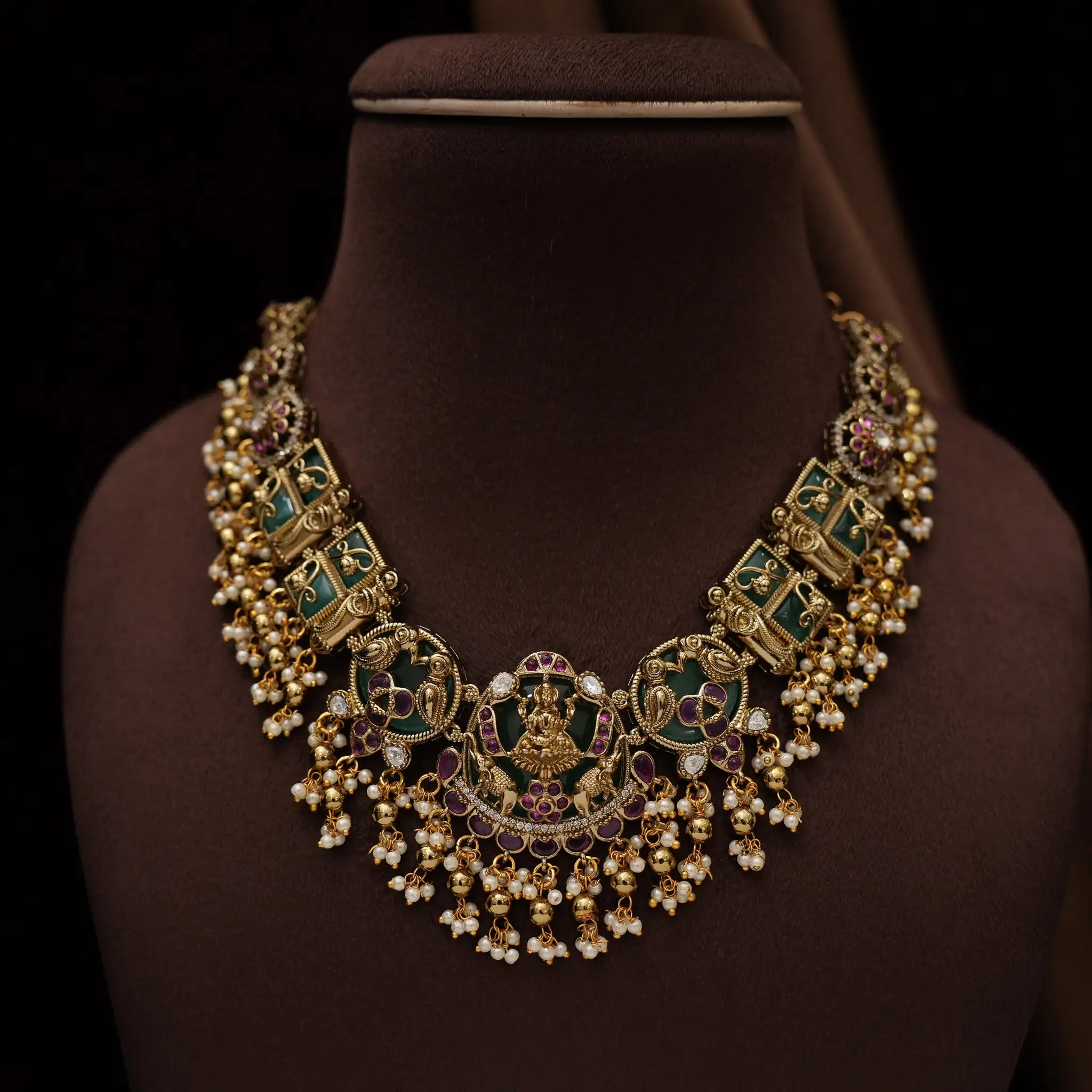 Hamsika Antique Necklace