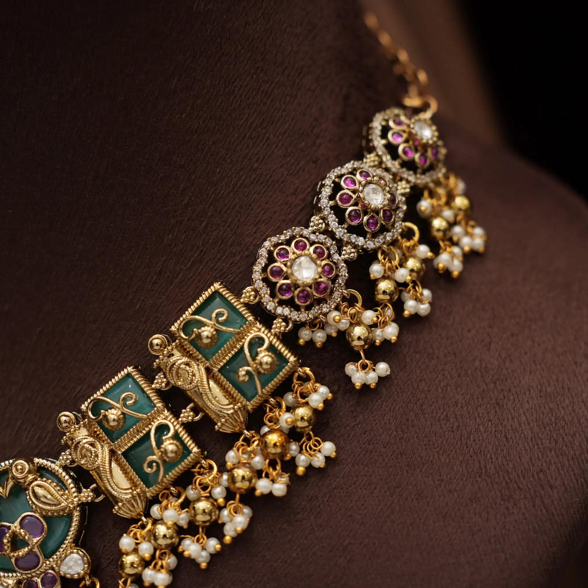Hamsika Antique Necklace