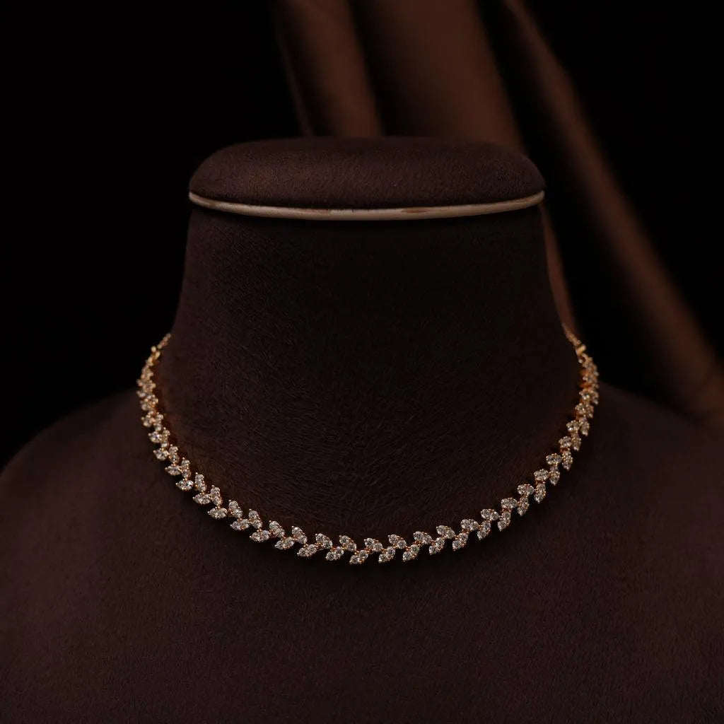 Hamsika Zircon Necklace