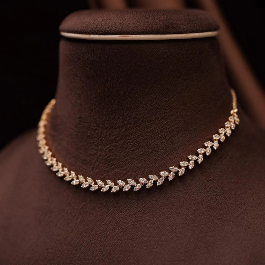 Hamsika Zircon Necklace