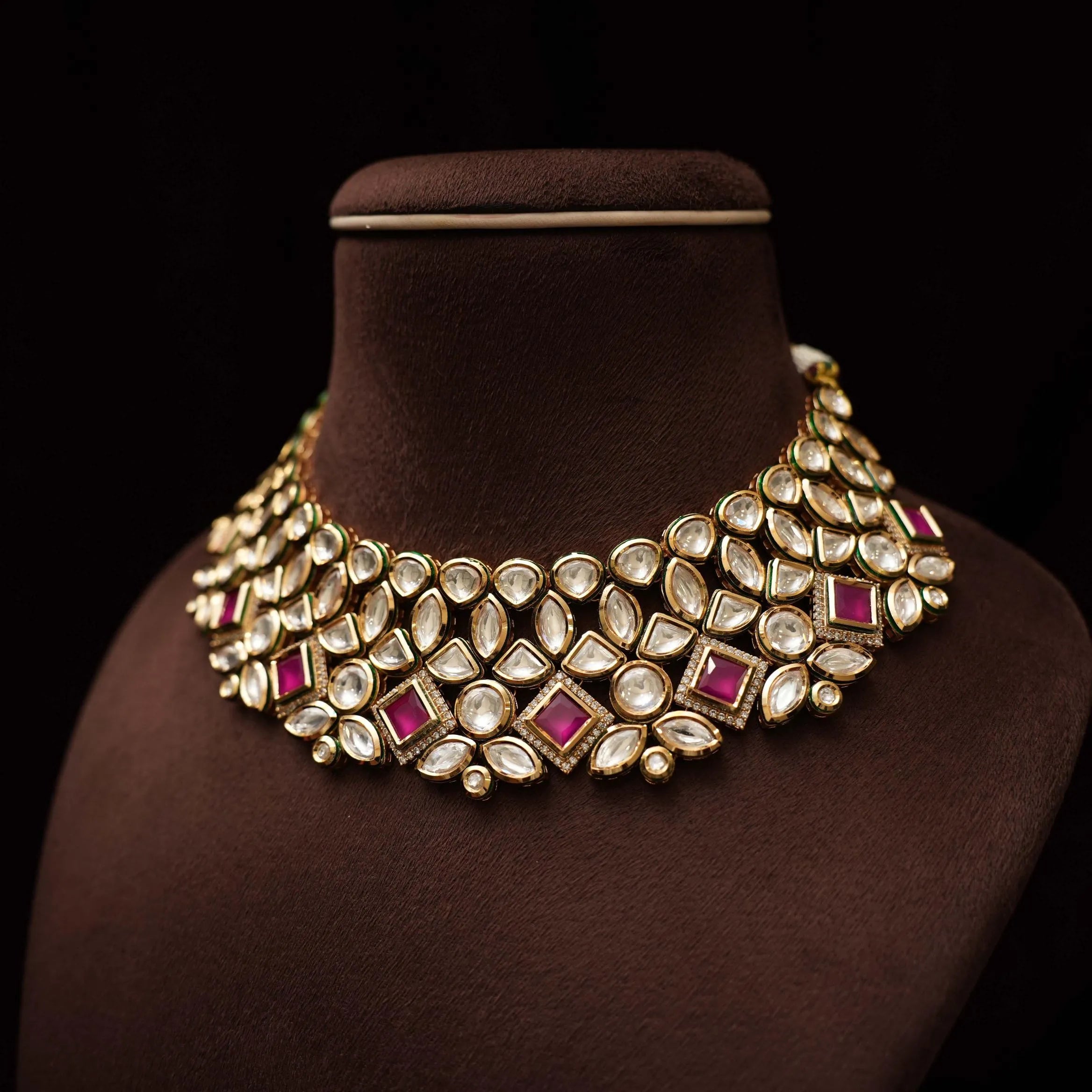 Hansa Polki Necklace - Rimli Boutique