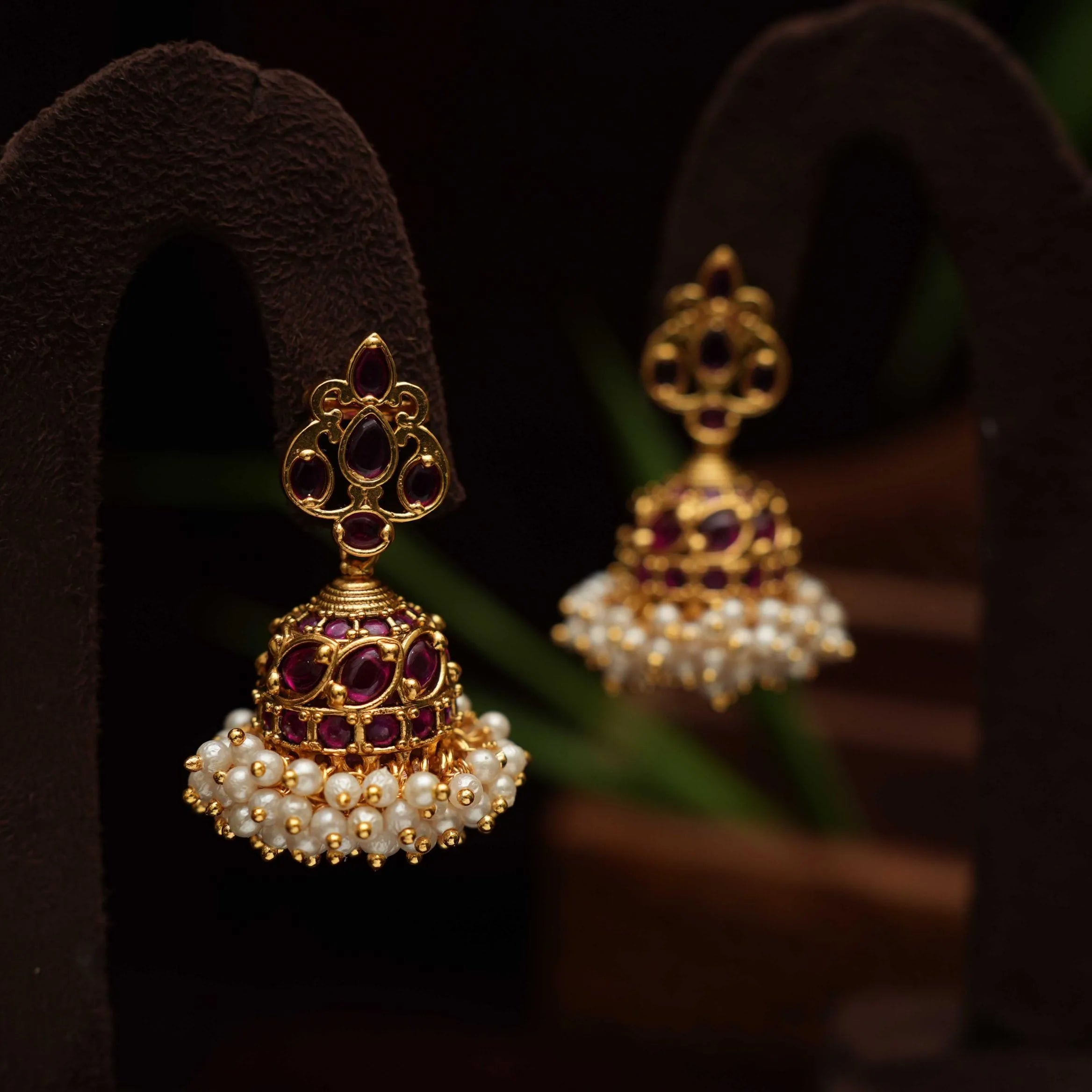 Hargun Antique Jhumka Earrings