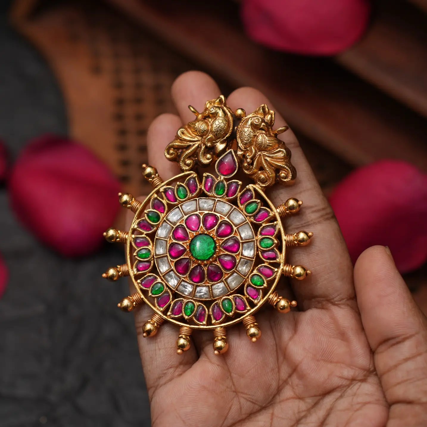 Hemangi Silver Pendant