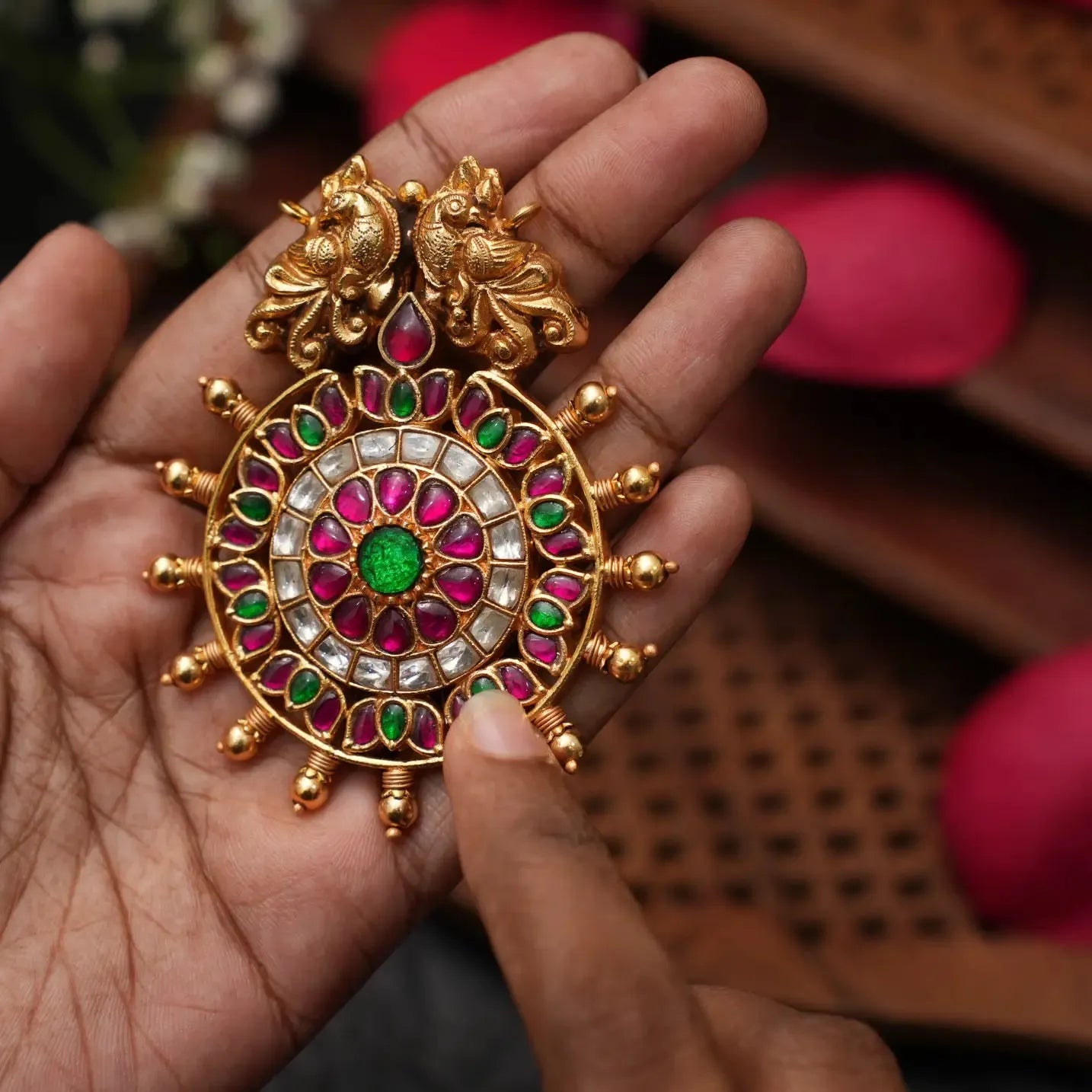 Hemangi Silver Pendant